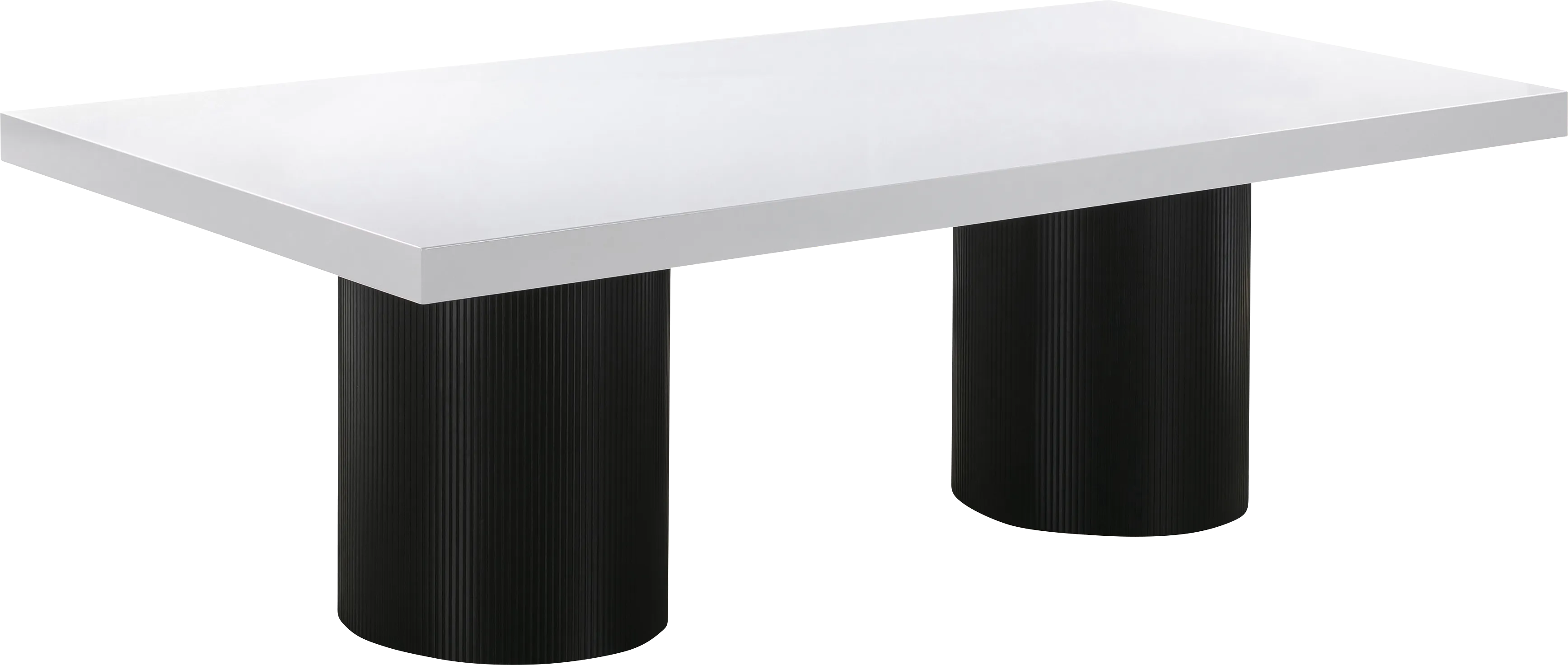 Byllesby White Dining Table - Thumbnail - Image 1