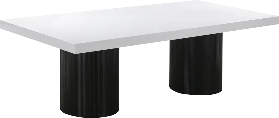 Byllesby White Dining Table