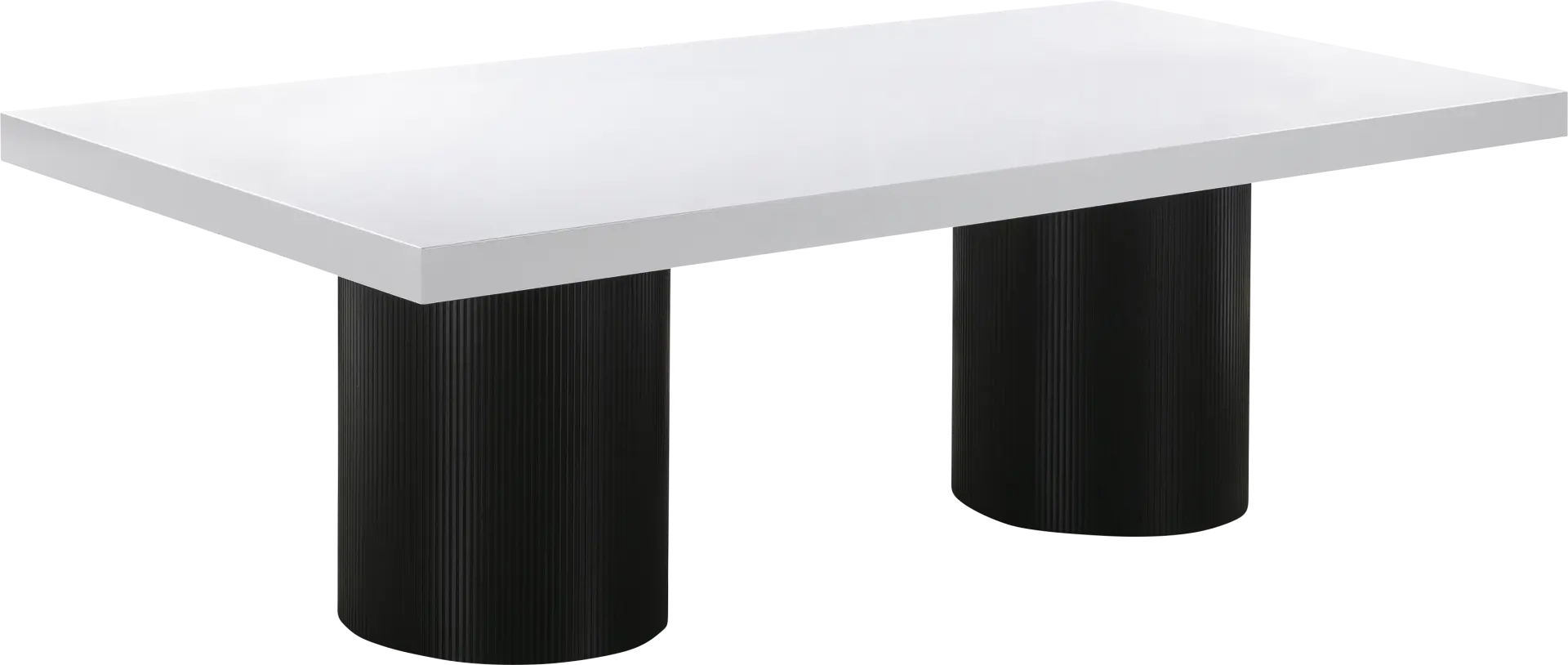Byllesby White Dining Table