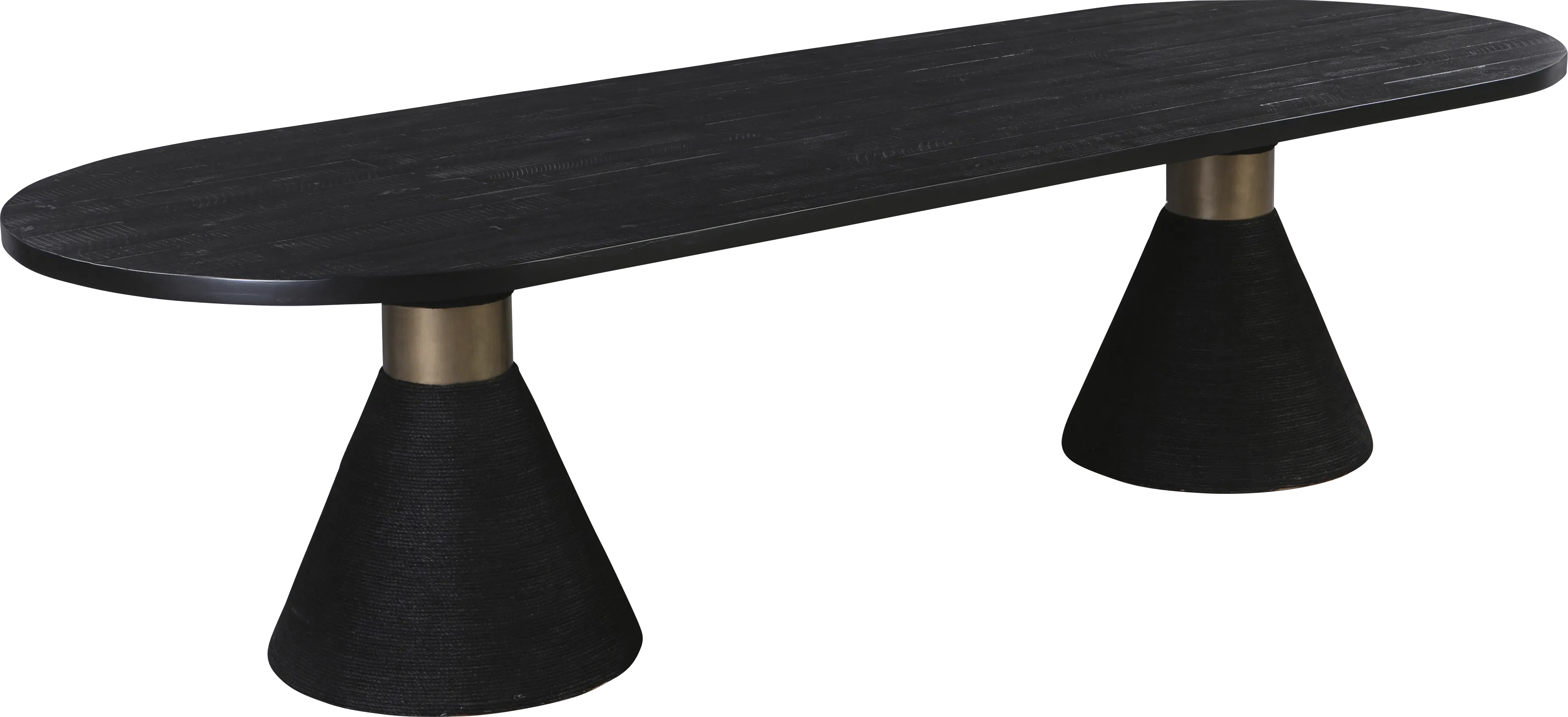 Gasteiger Black Oval Dining Table - Thumbnail - Image 1