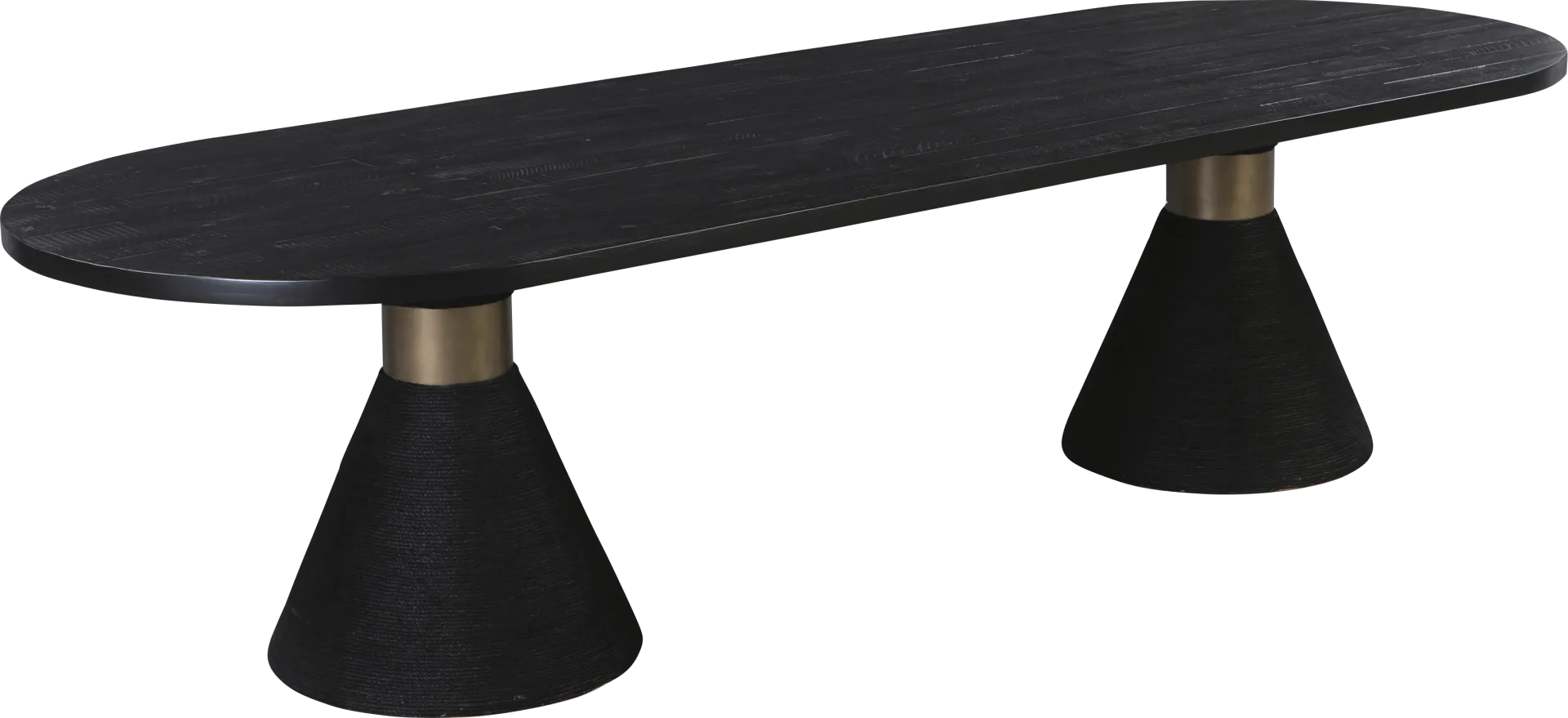 Gasteiger Black Oval Dining Table - Image 1