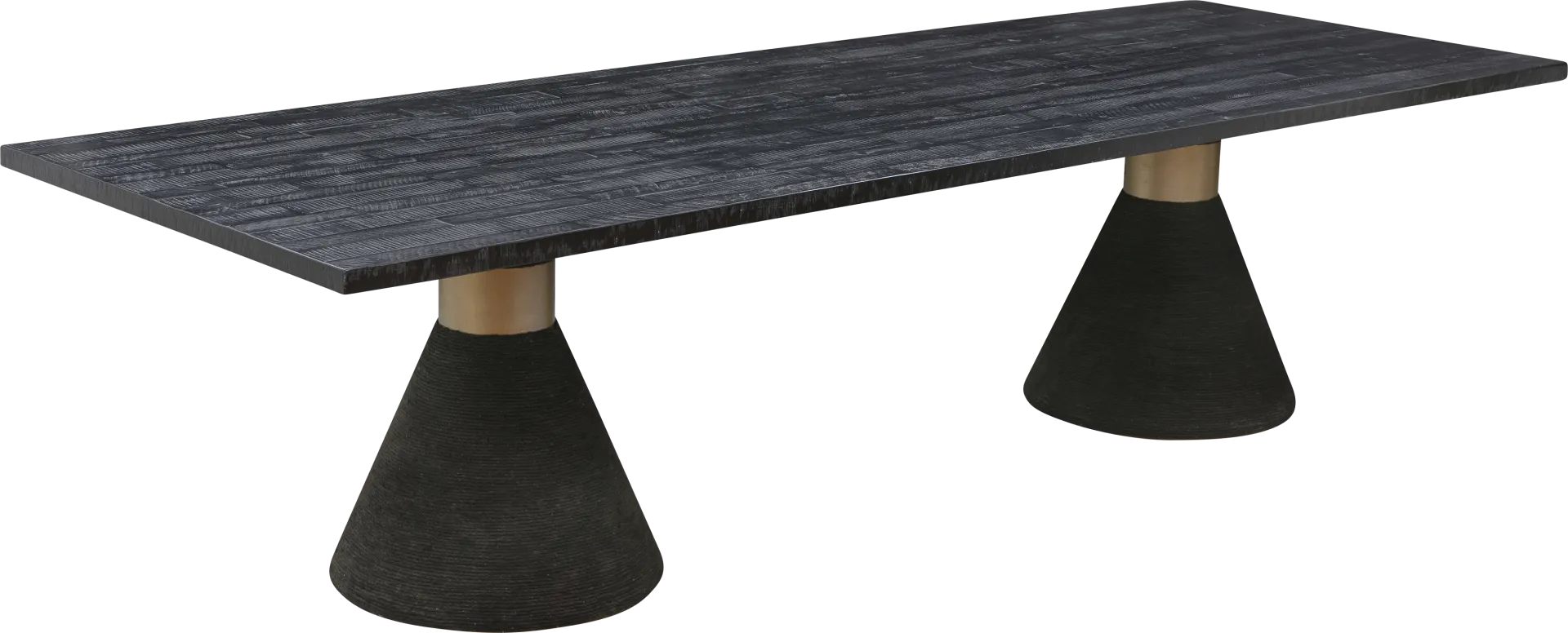 Gasteiger Black Rectangular Dining Table - Image 1