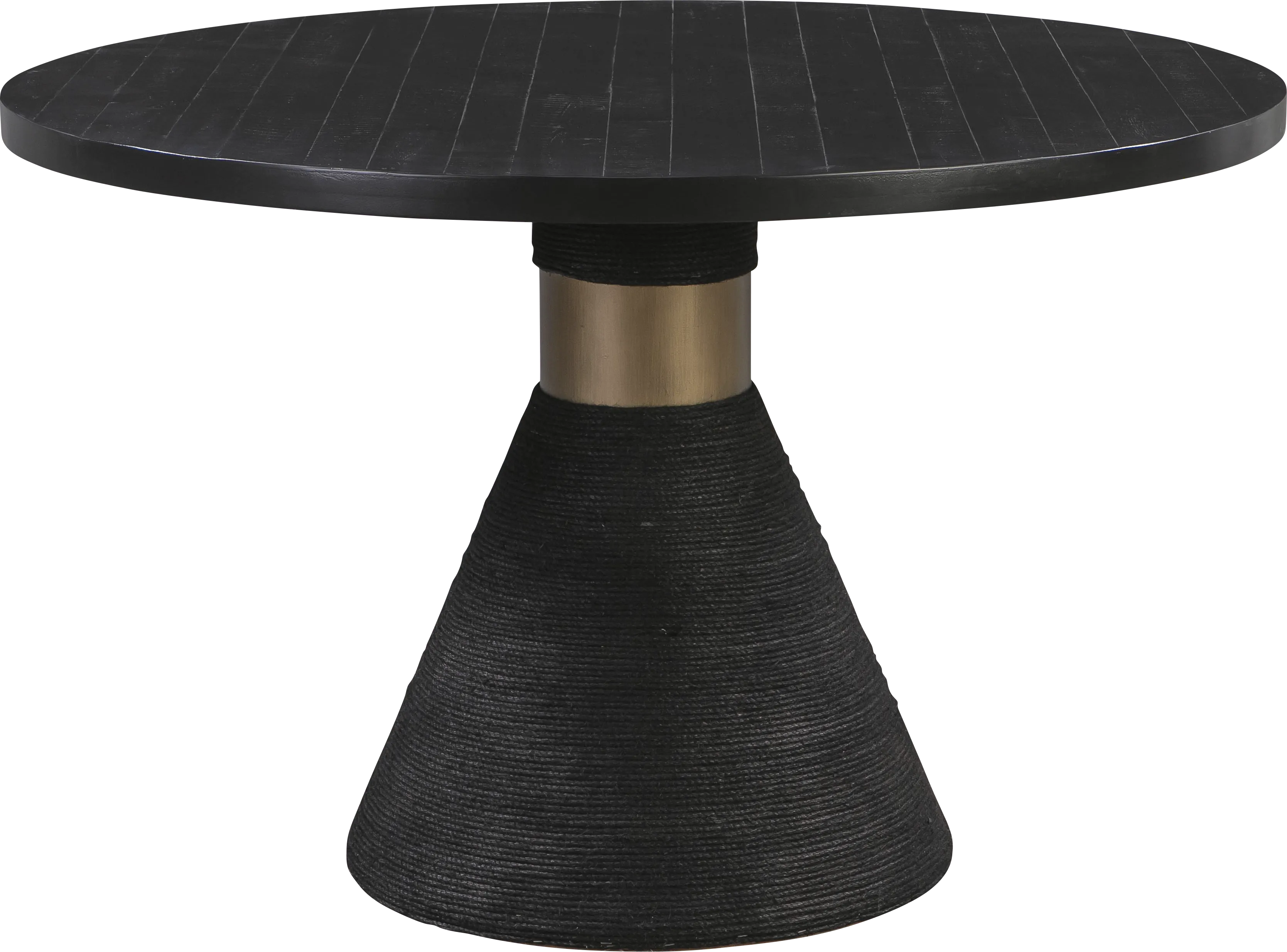 Gasteiger Black Round Dining Table