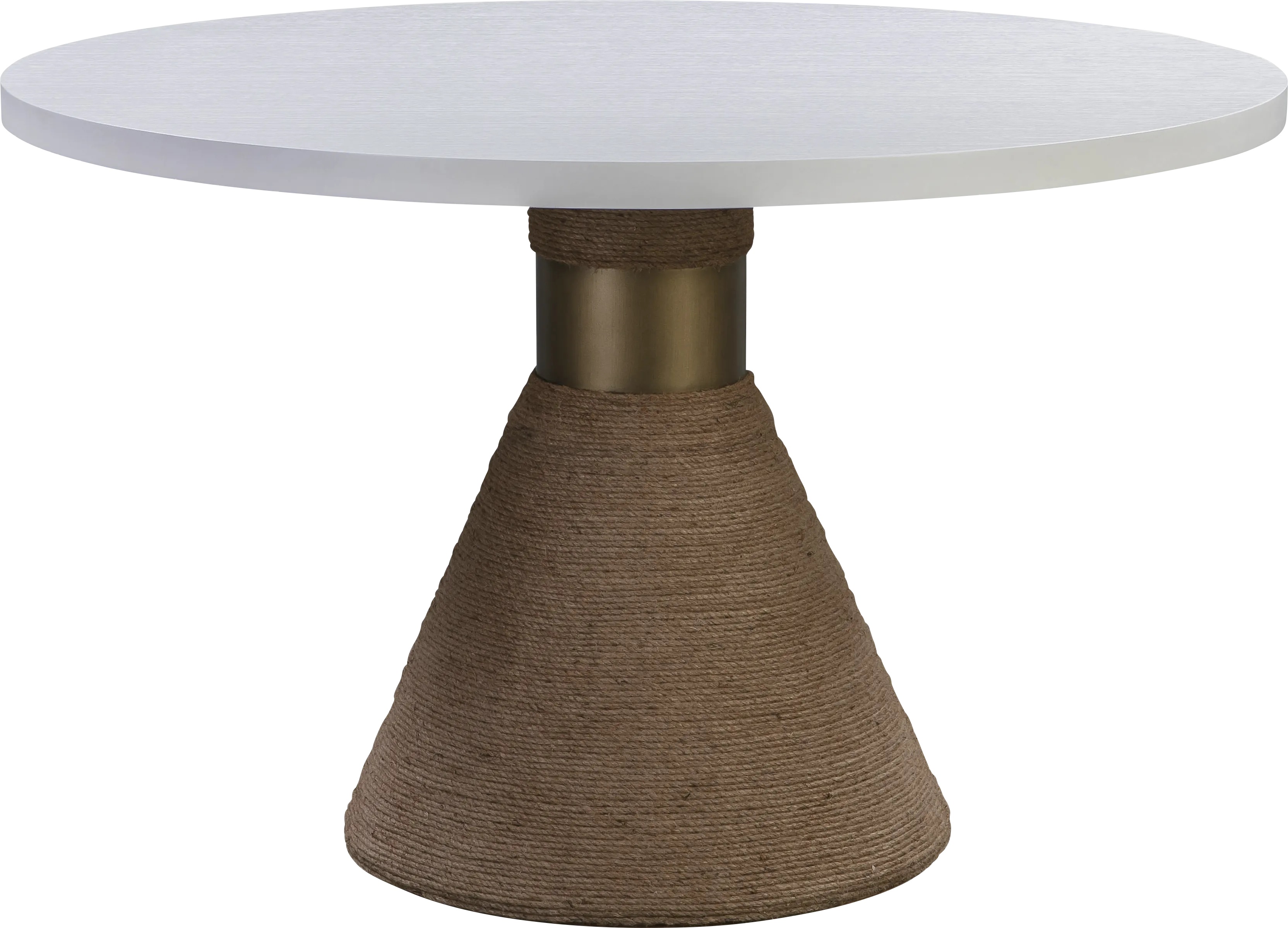 Gasteiger White Round Dining Table - Thumbnail - Image 1
