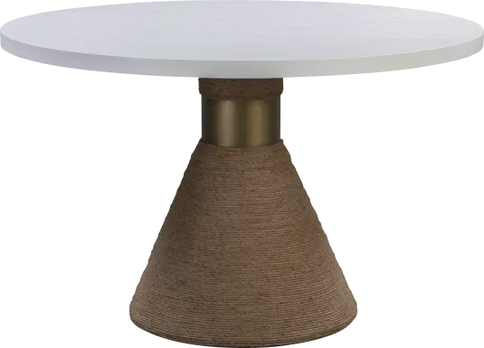 Gasteiger White Round Dining Table