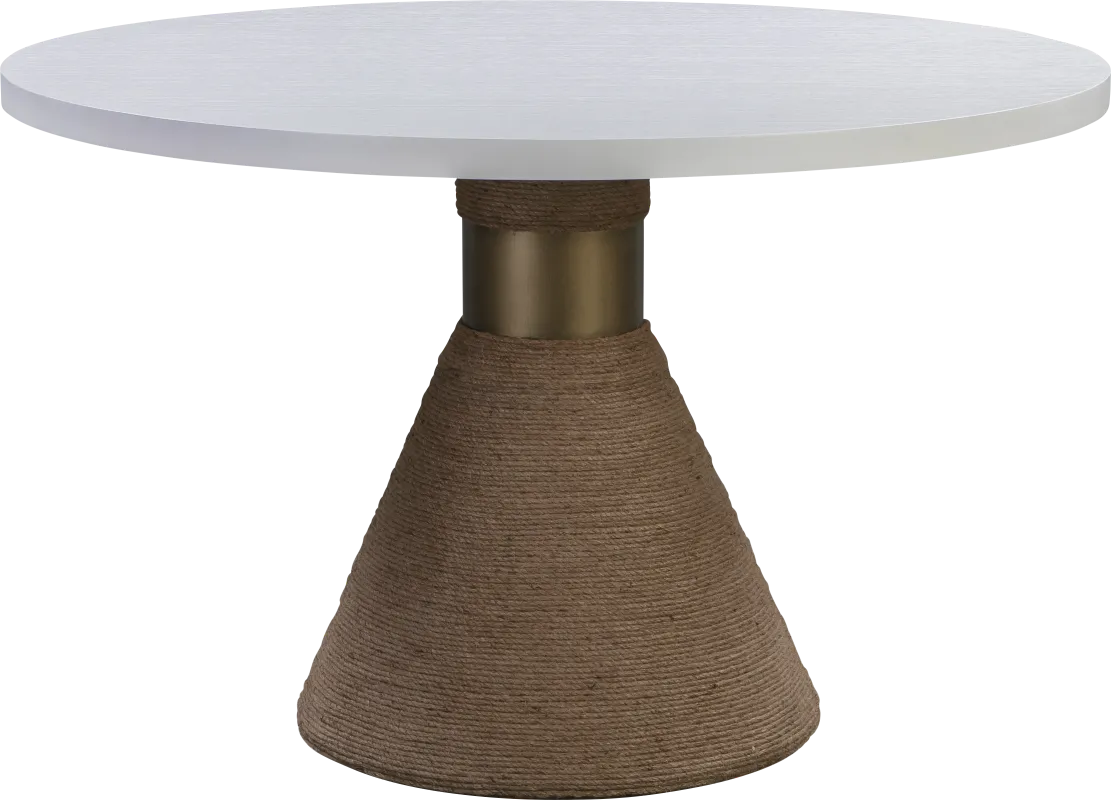 Gasteiger White Round Dining Table