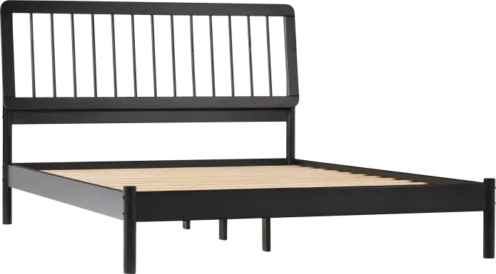 Tellicherry Black Queen Bed