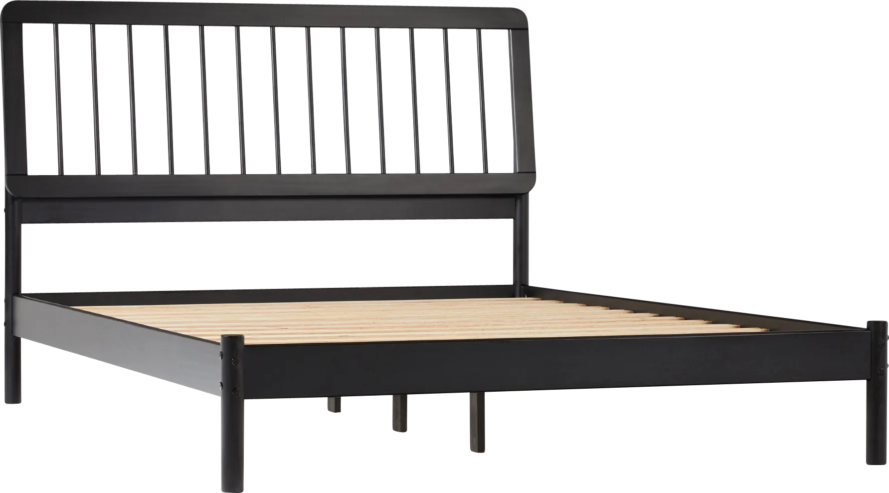 Tellicherry Black Queen Bed - Image 1