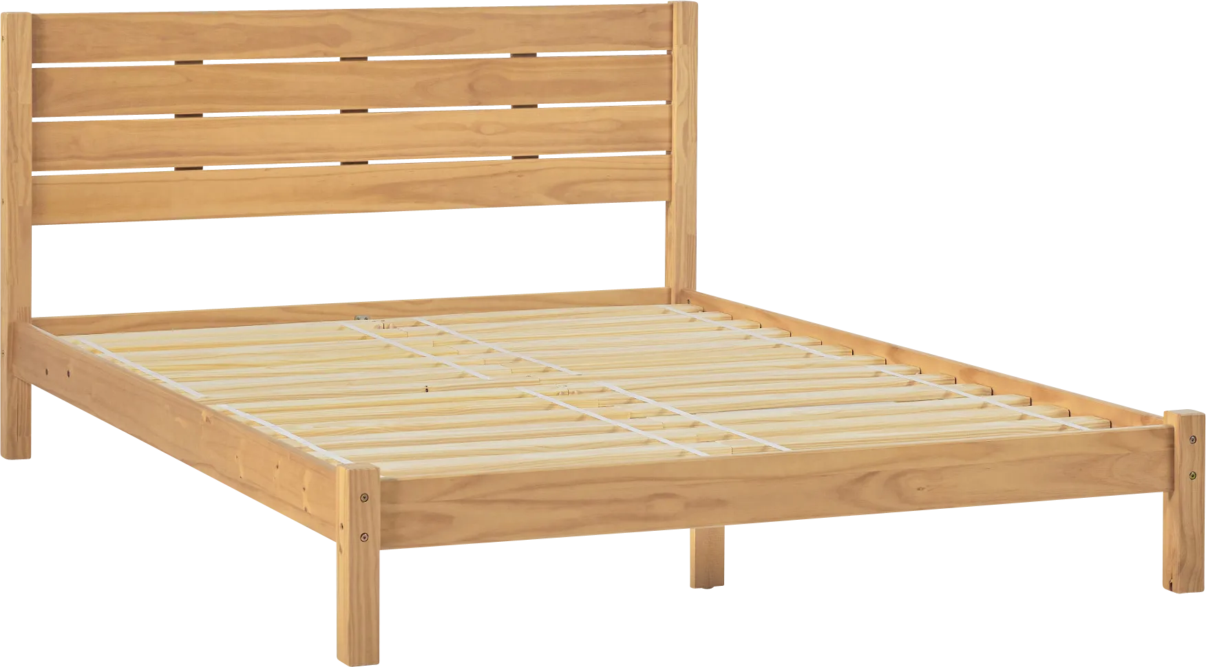 Evertrust Natural Queen Bed - Thumbnail - Image 1