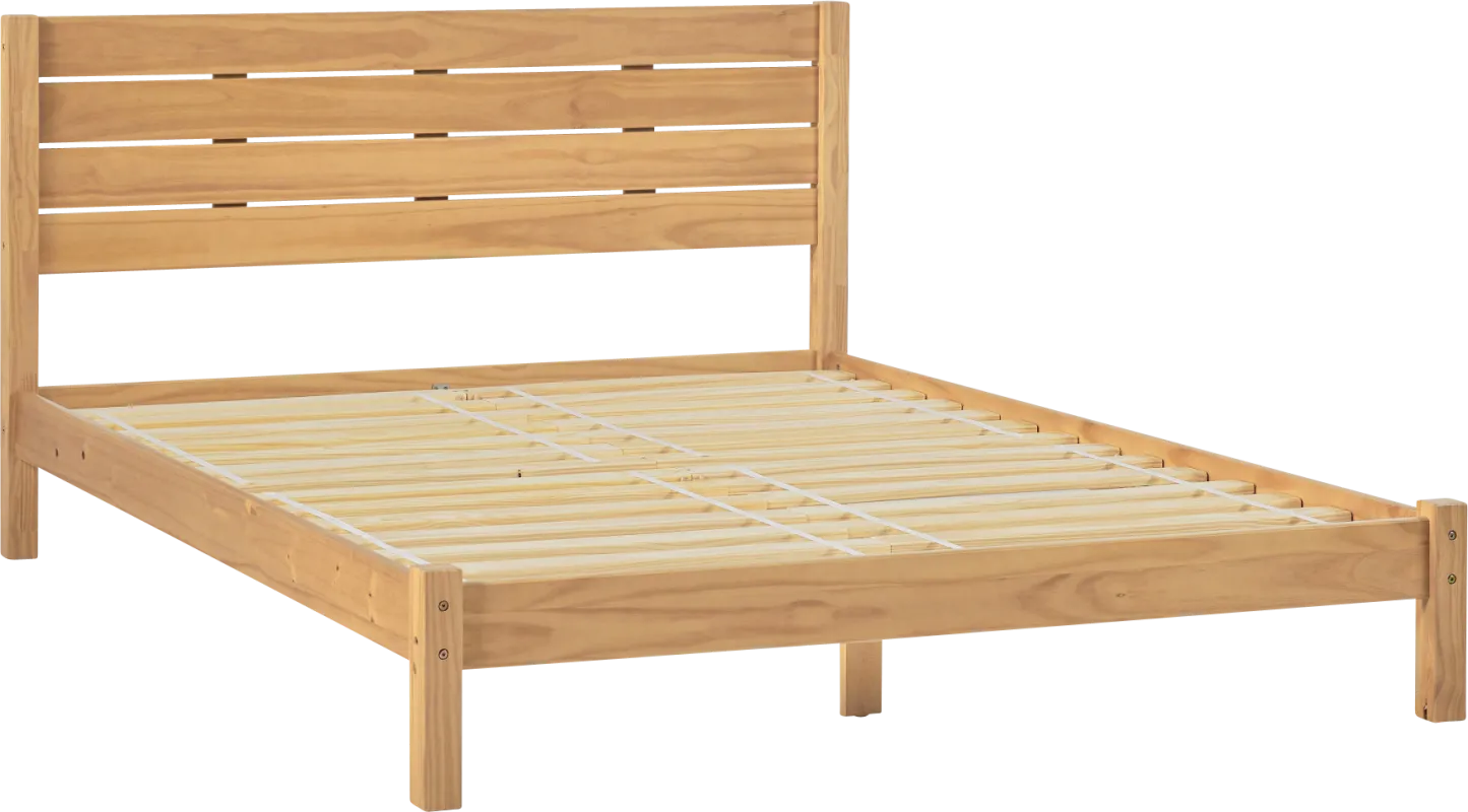 Evertrust Natural Queen Bed