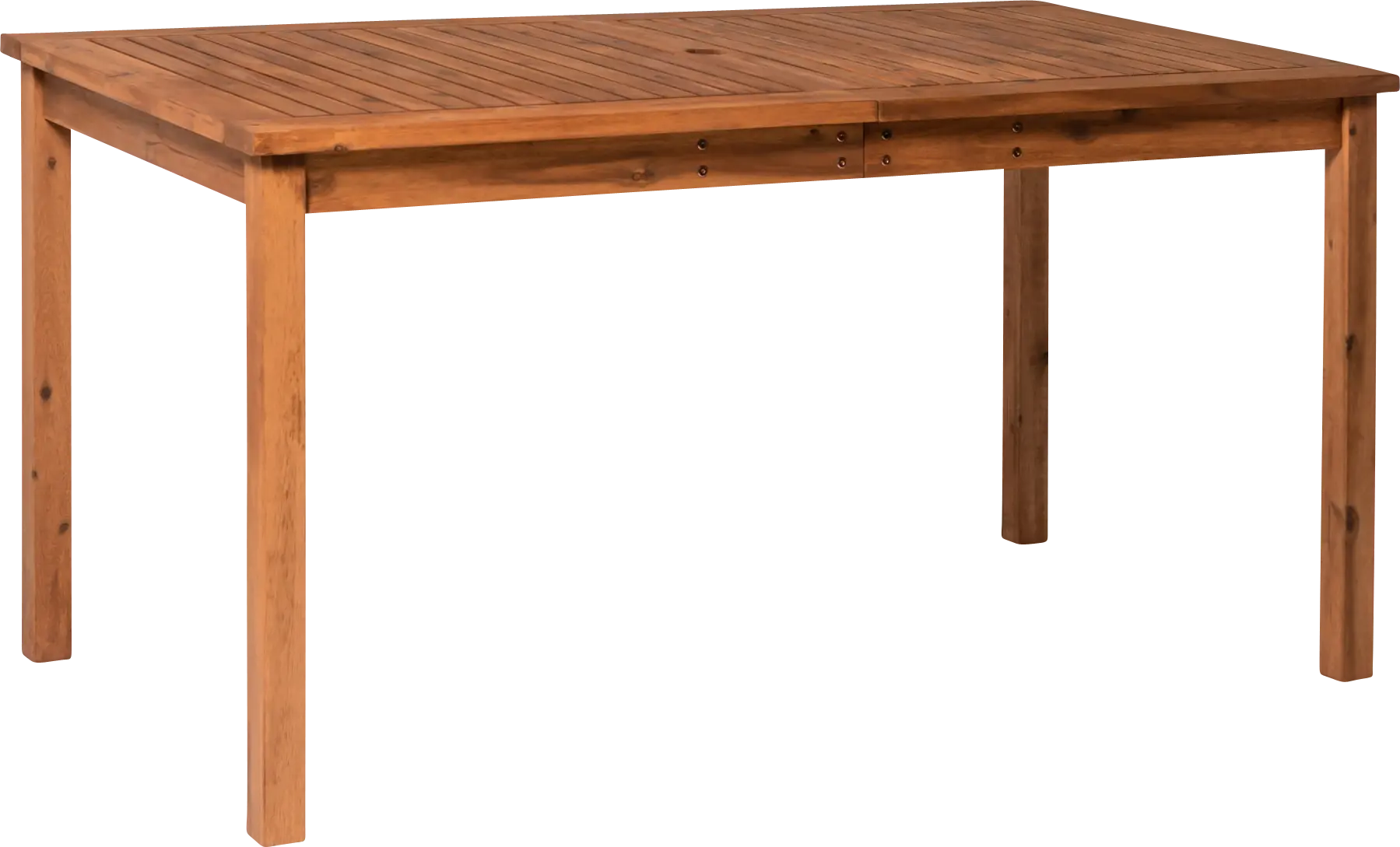 Skillman Brown Outdoor Dining Table