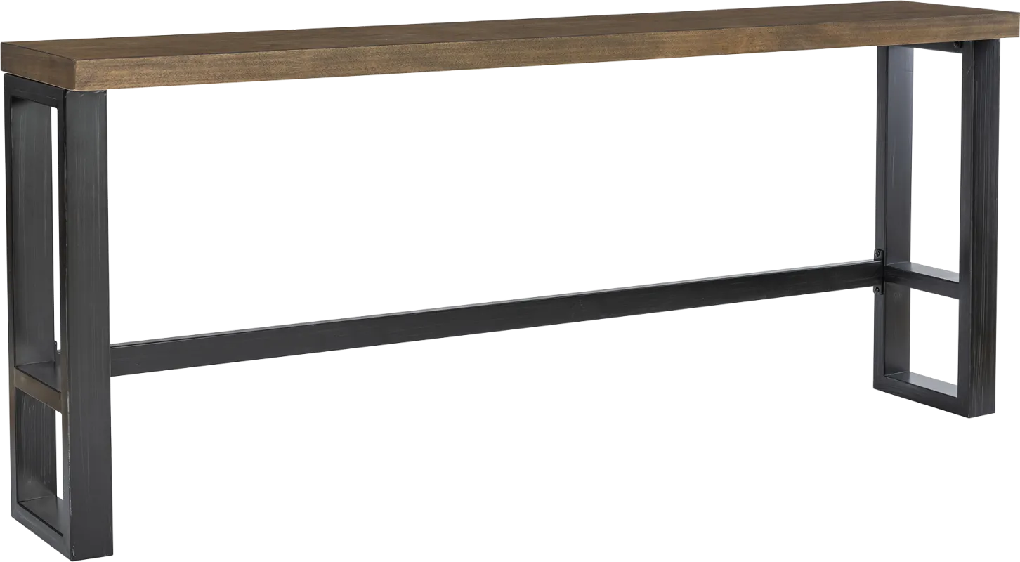 Deleya Brown Sofa Table