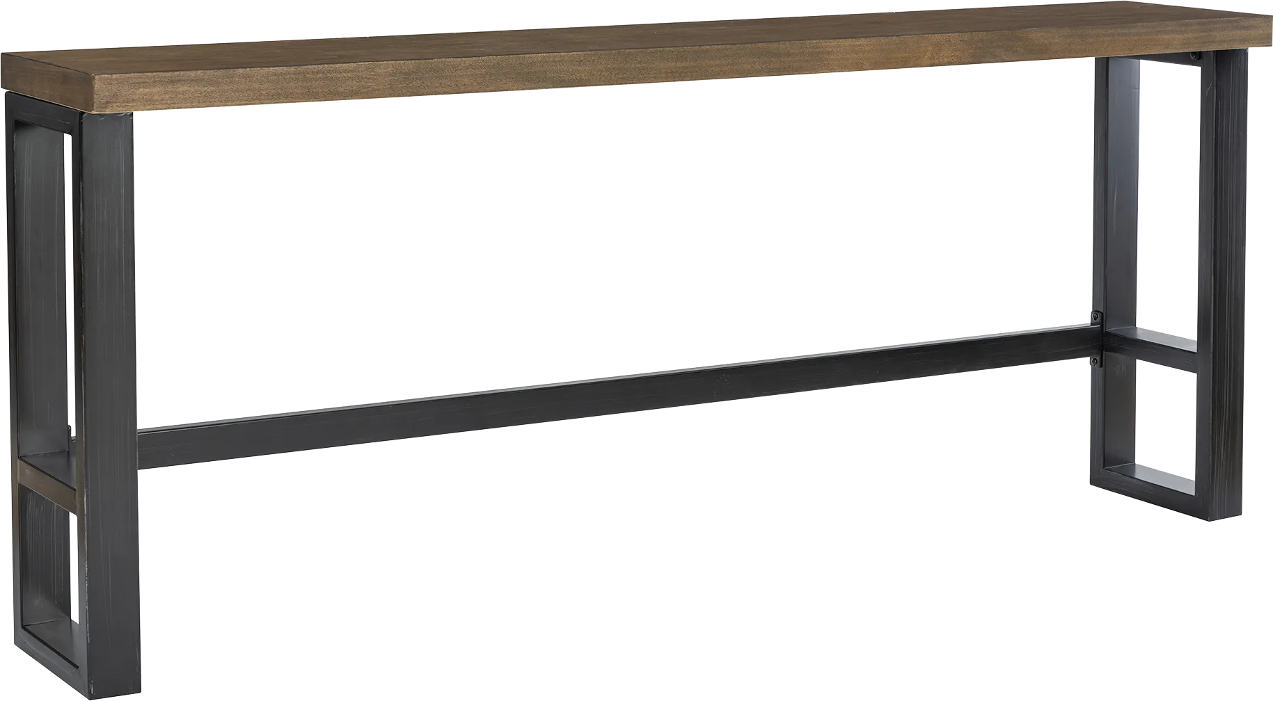 Deleya Brown Sofa Table - Image 1