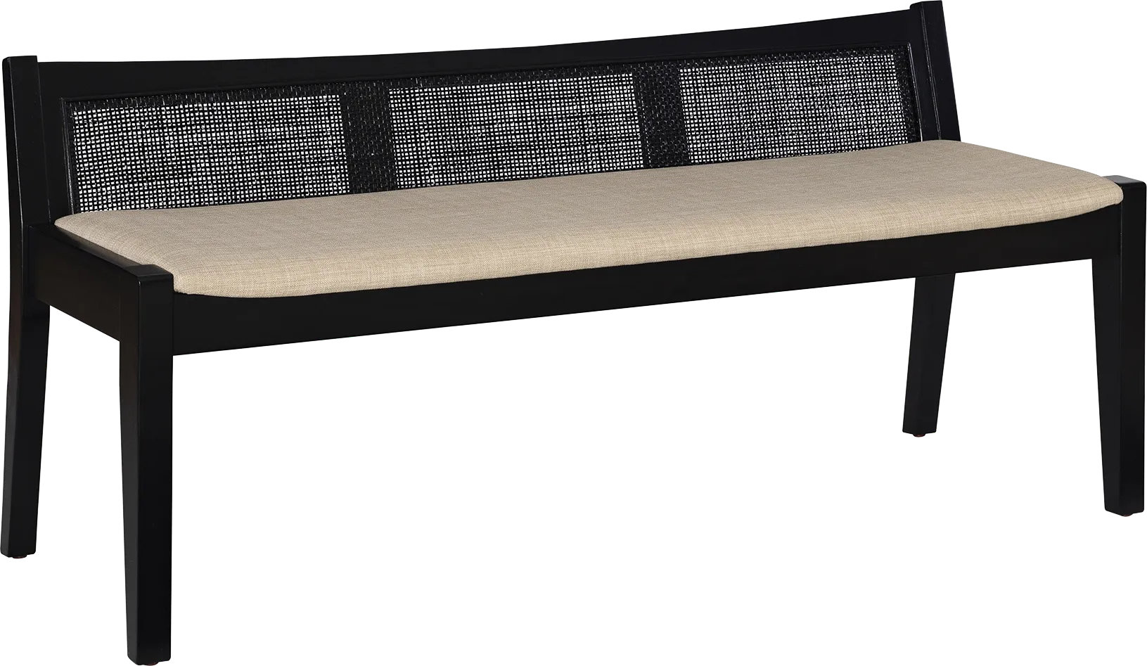 Nantes Black Bench - Thumbnail - Image 1