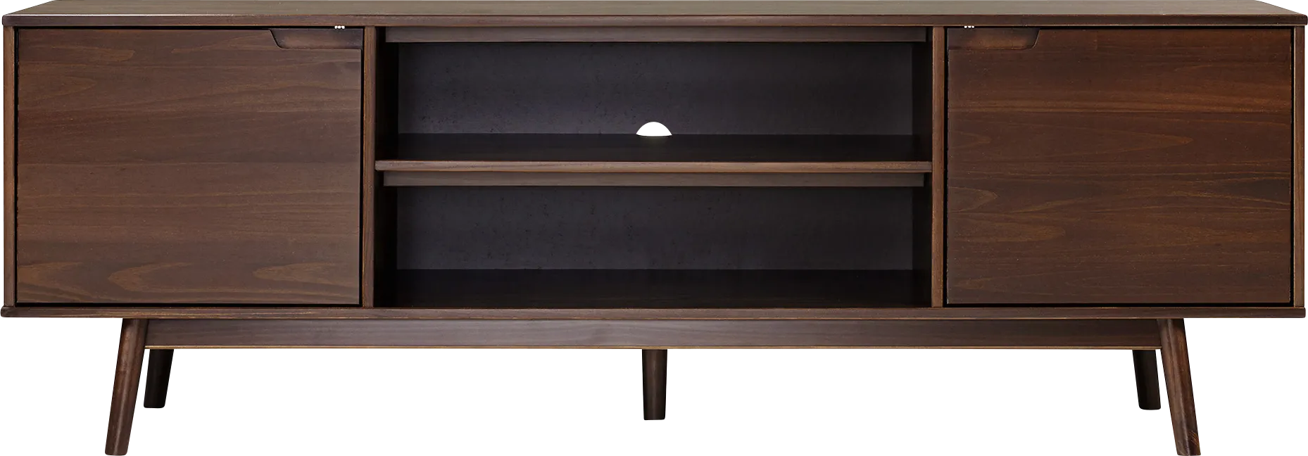 Windbrooke Walnut 70 in. Console - Thumbnail - Image 1