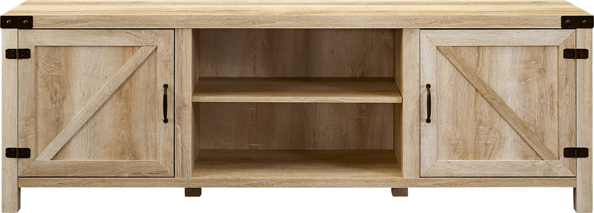 Vedrines White Oak 70 in. Console - Image 1