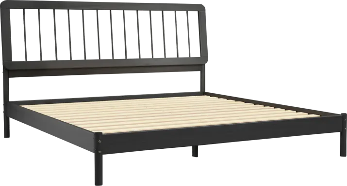 Tullgean Black King Bed