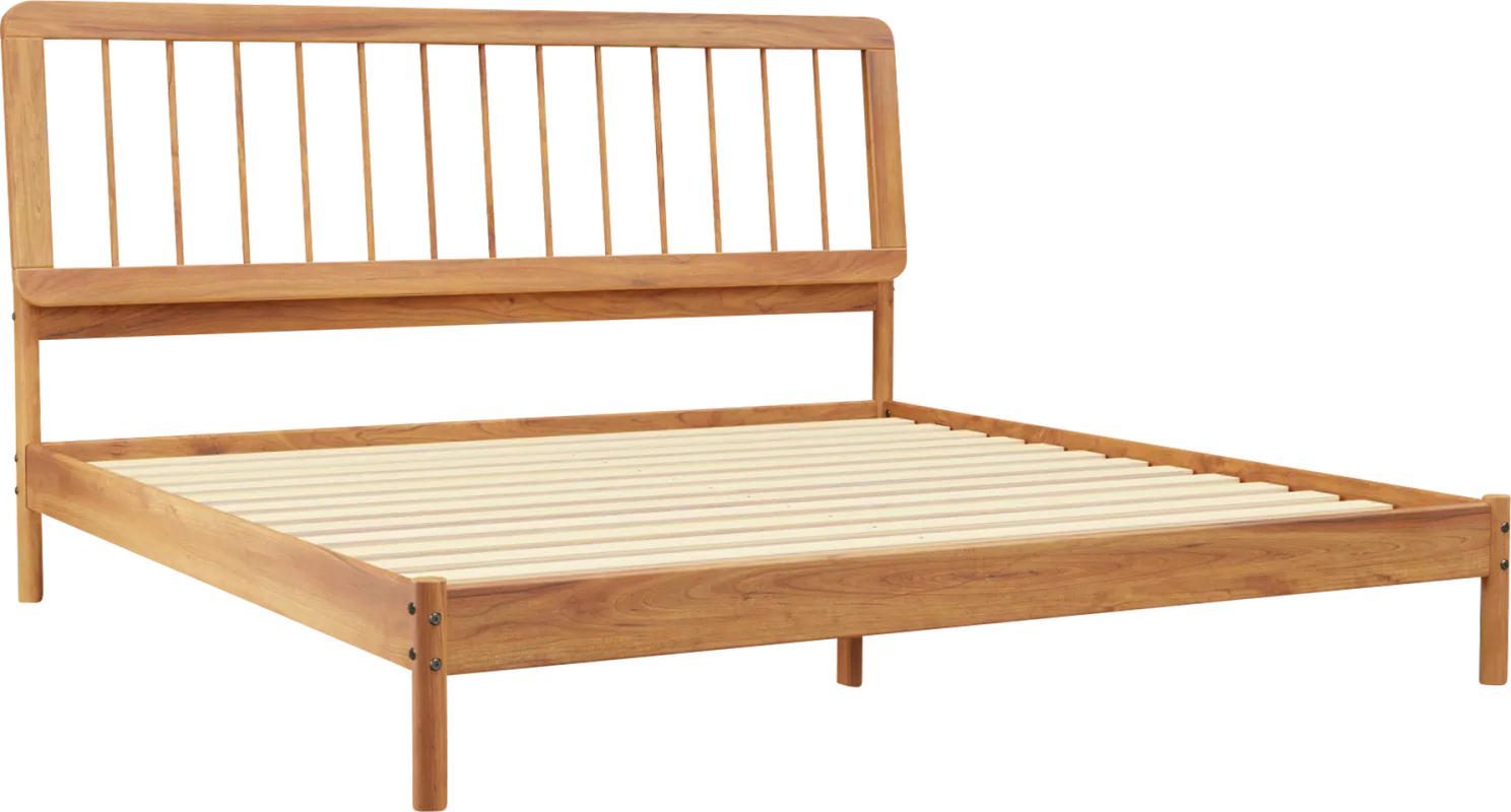 Tullgean Caramel King Bed