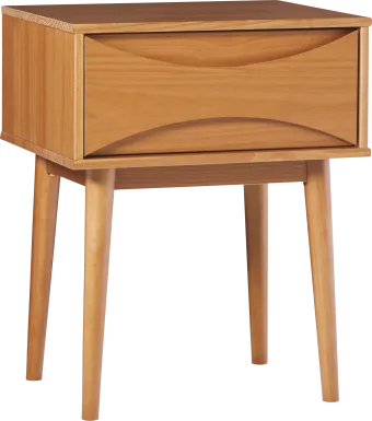 Vidaulan Caramel Nightstand