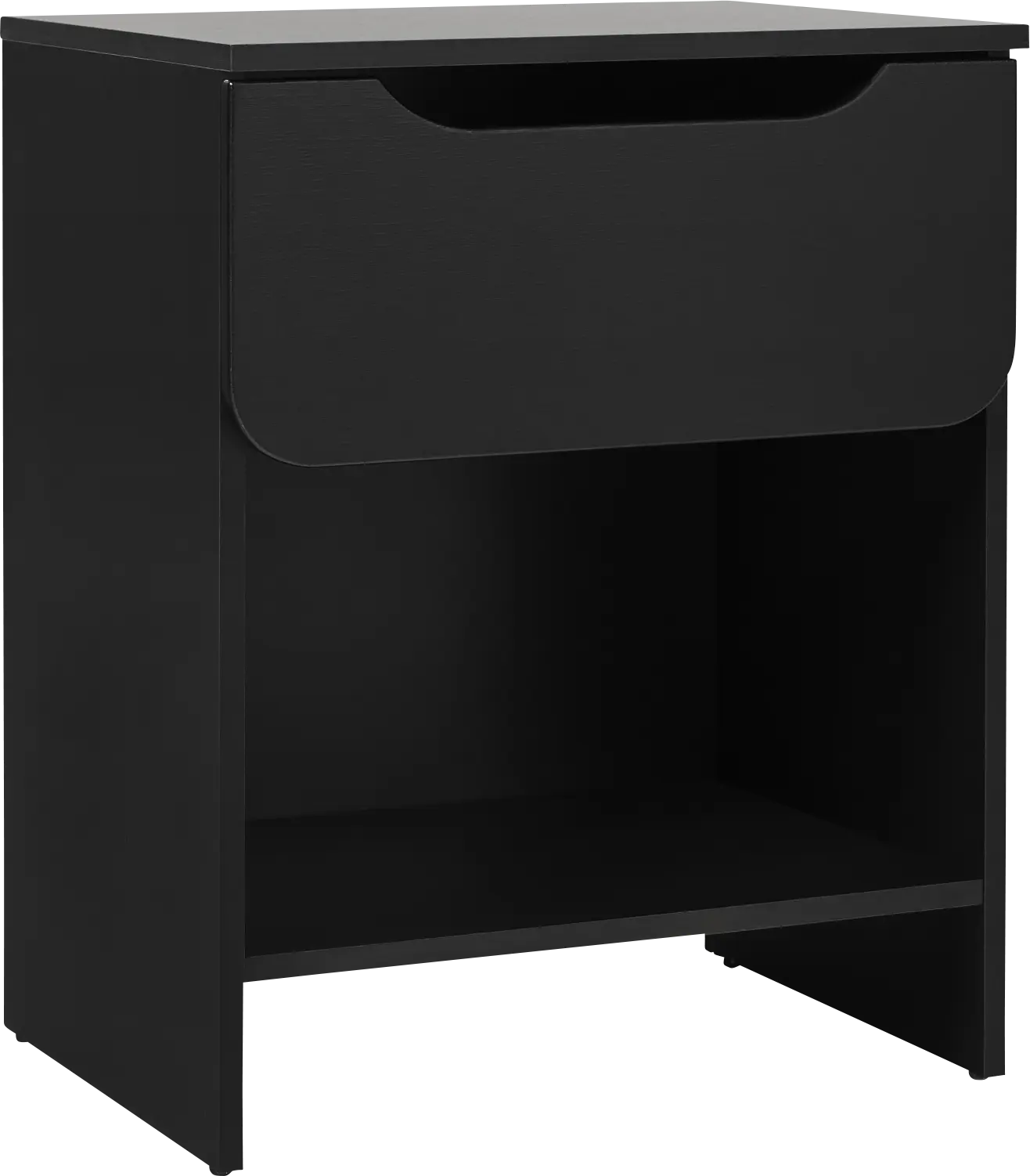 Sundew Black Nightstand