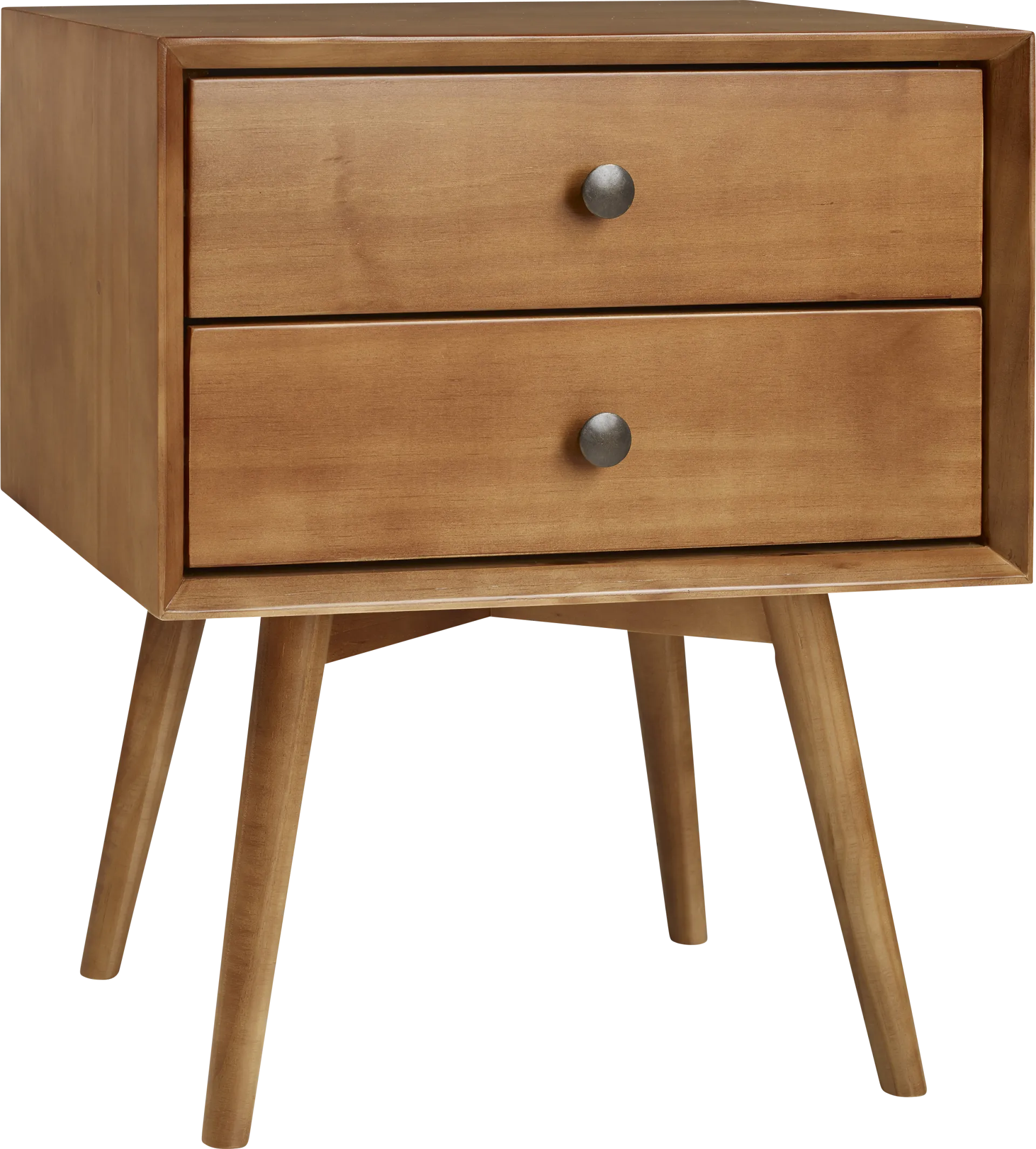 Niblic Caramel Nightstand - Image 1
