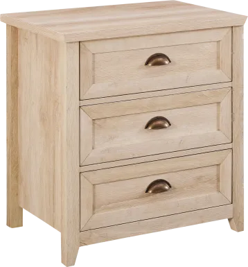 Milesford White Nightstand