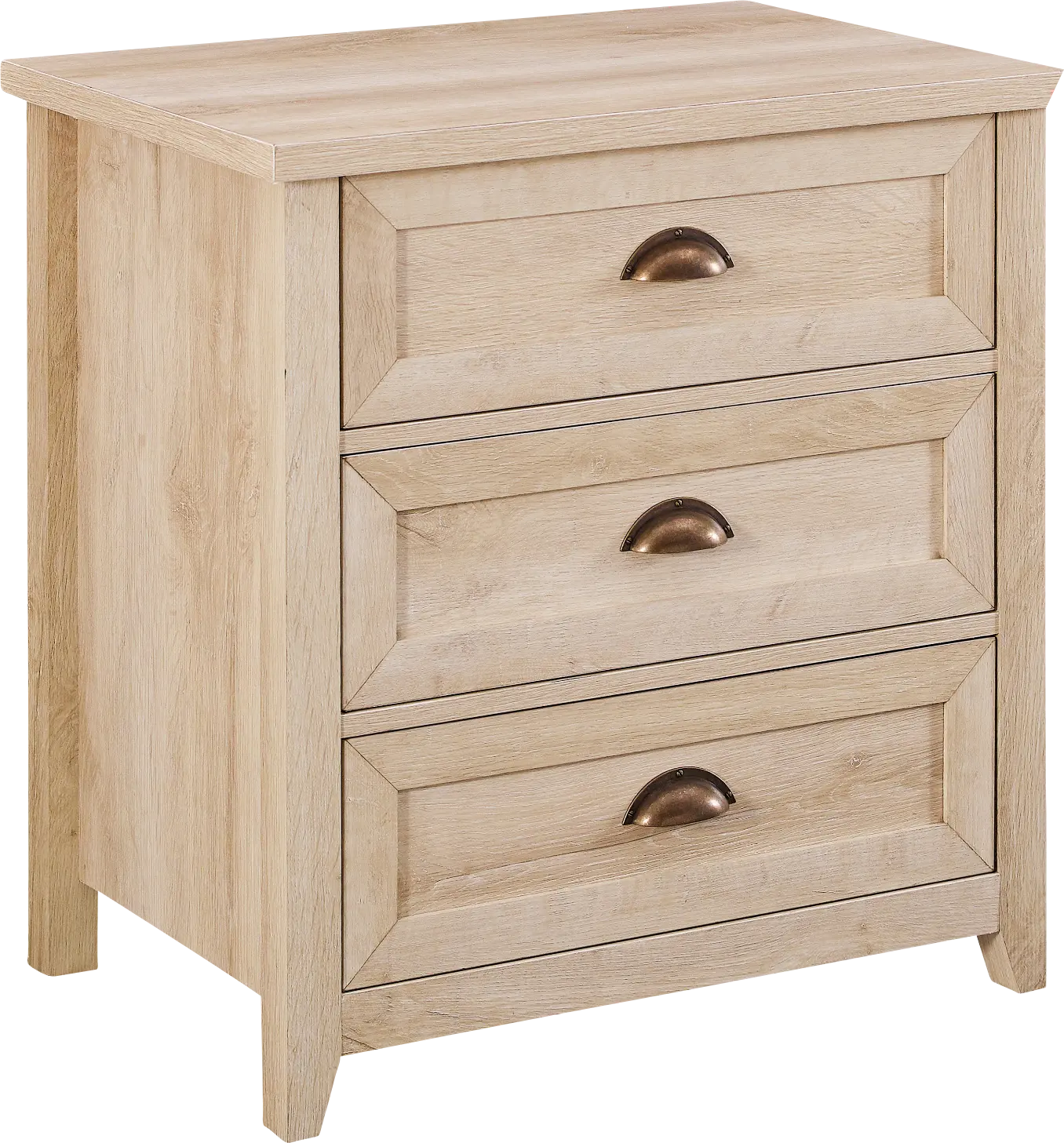 Milesford White Nightstand