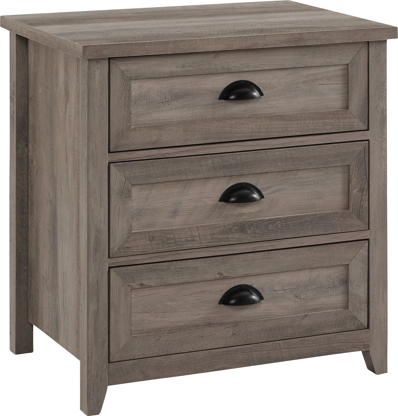 Milesford Gray Nightstand - Thumbnail - Image 1