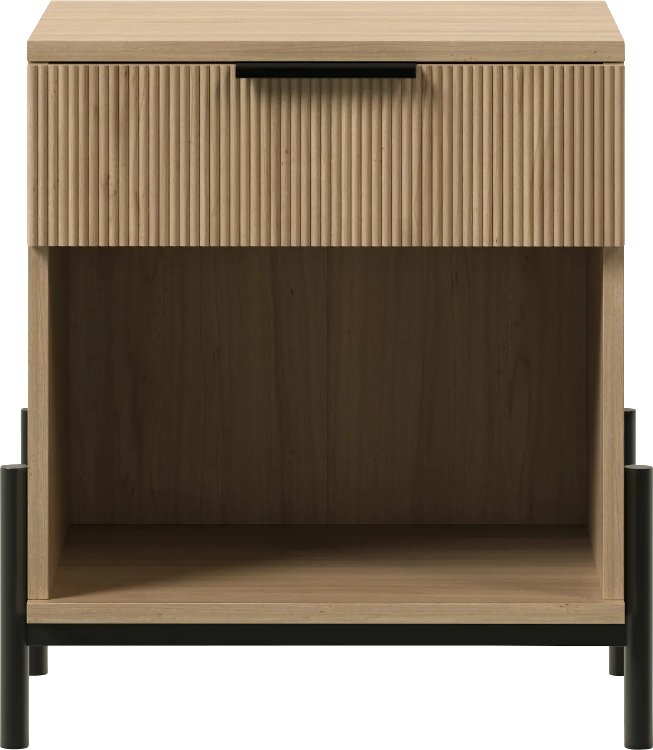 Megary Oak Nightstand