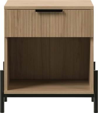 Megary Oak Nightstand