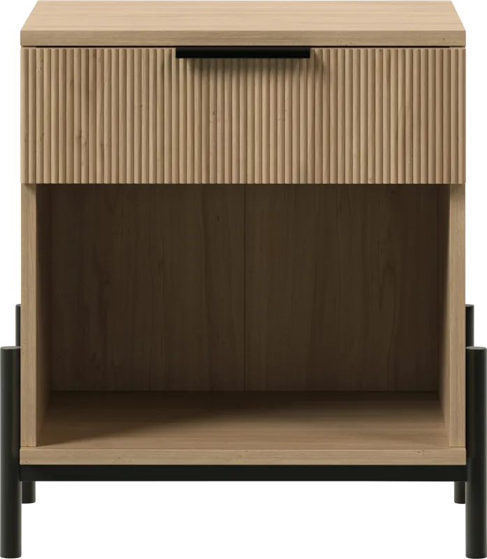 Megary Oak Nightstand