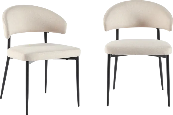 Warrensville Ivory Side Chair, Set of 2