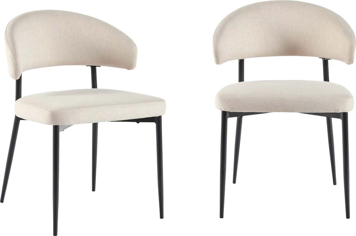 Warrensville Ivory Side Chair, Set of 2