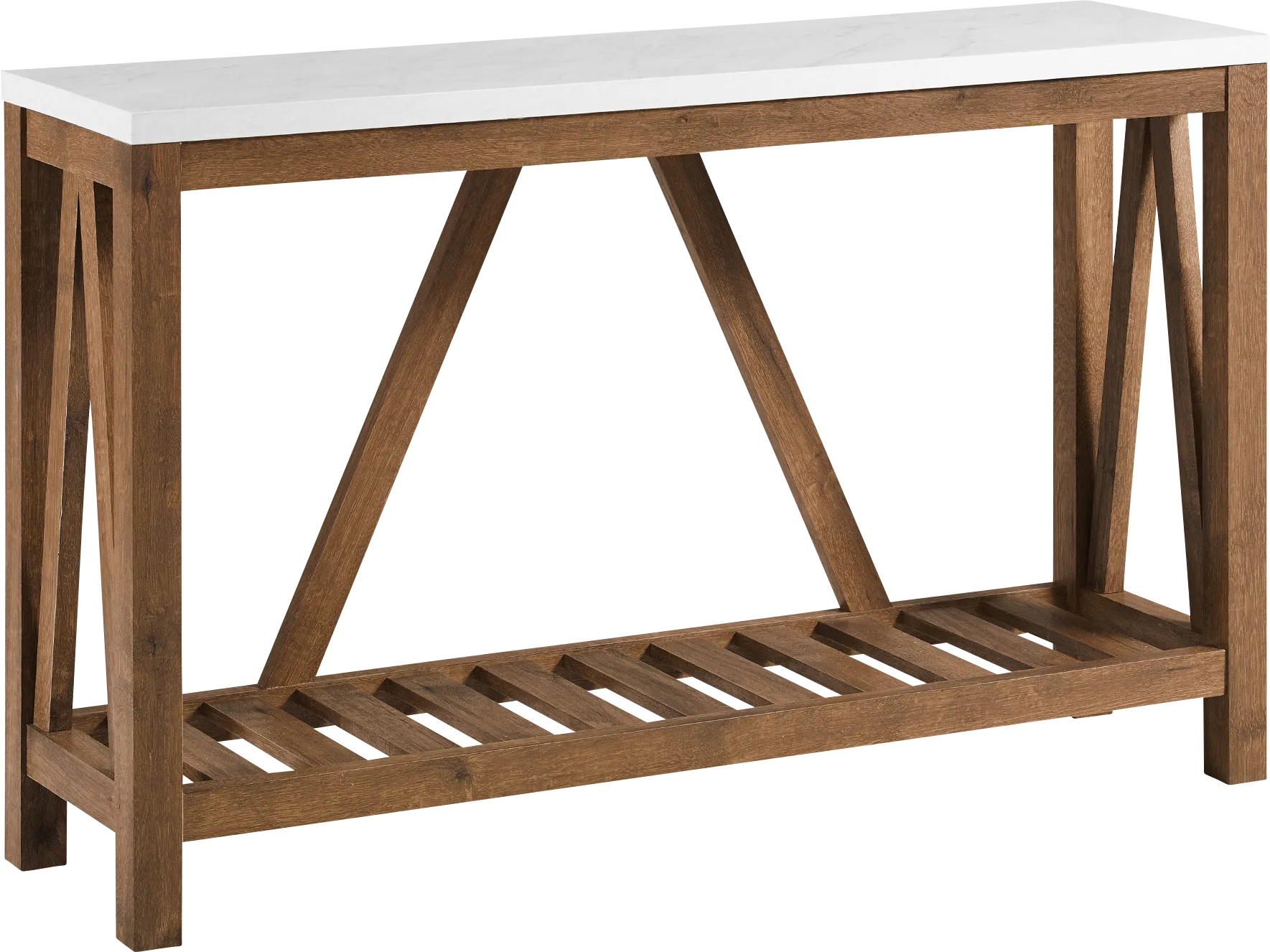 Whittenham White Sofa Table - Image 1