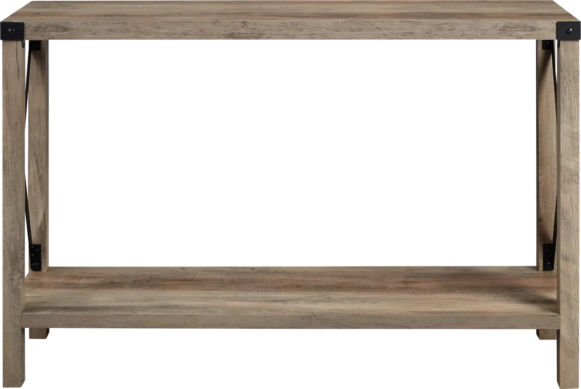 Northwinds Gray Sofa Table