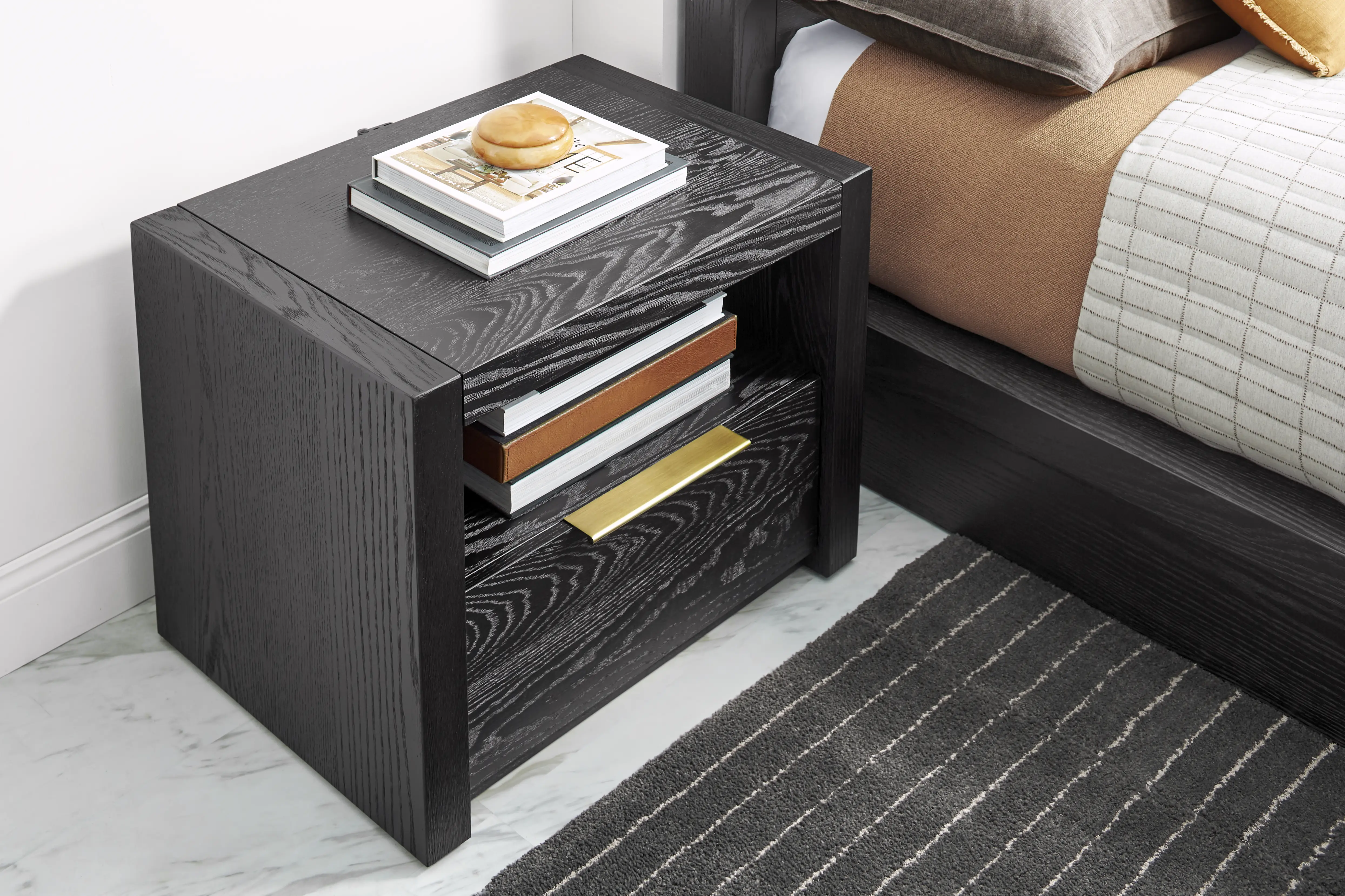 Easton Park Black Nightstand - Thumbnail - Image 3