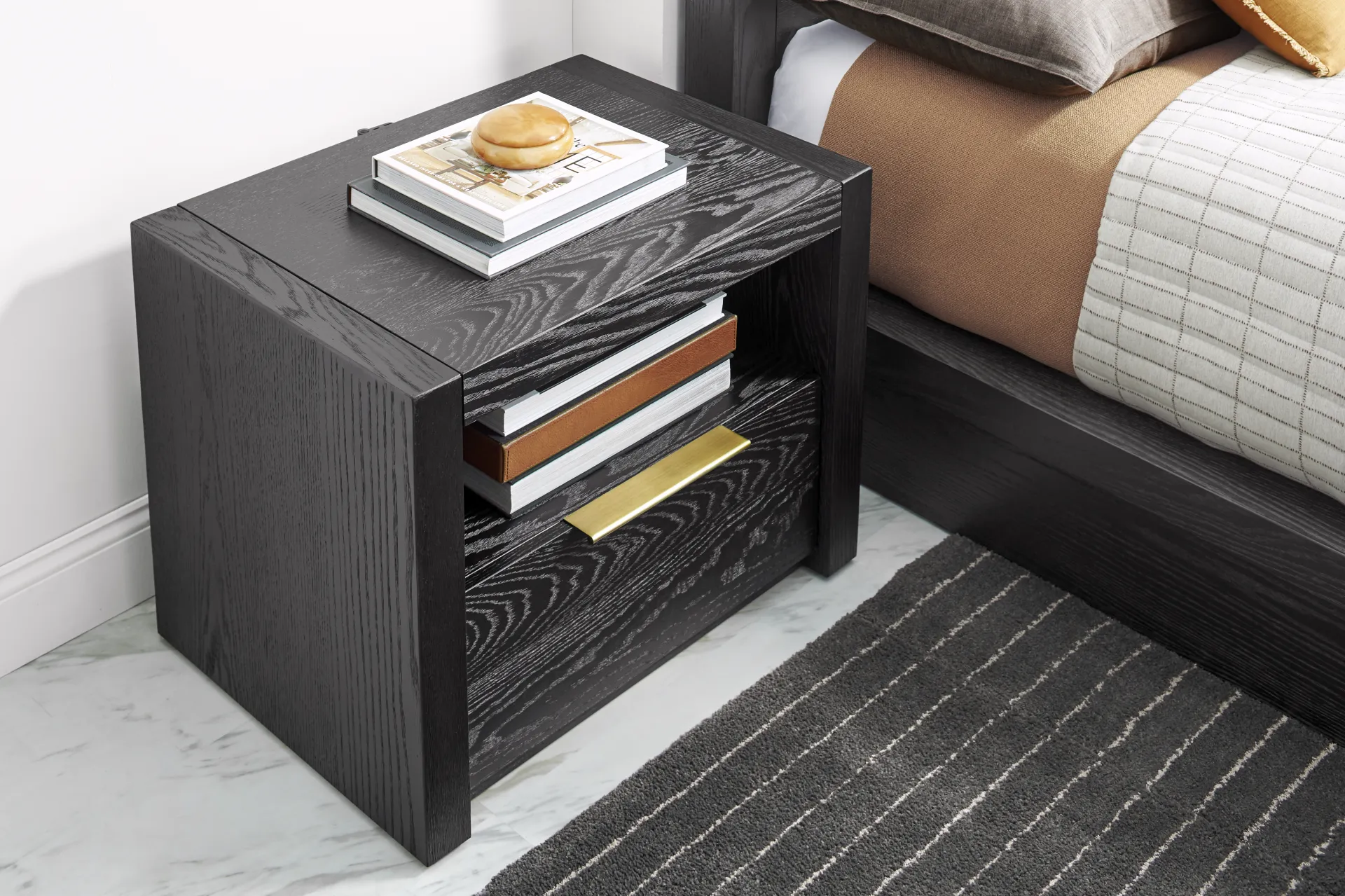Easton Park Black Nightstand - Image 3