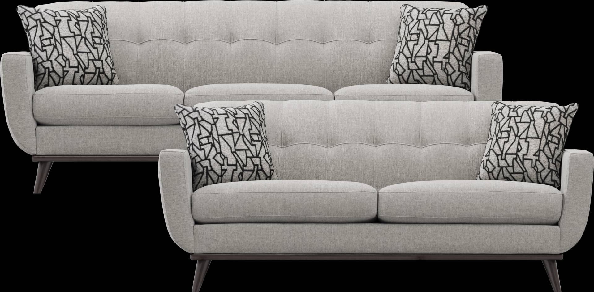 East Side Smoke 2 Pc Living Room full room