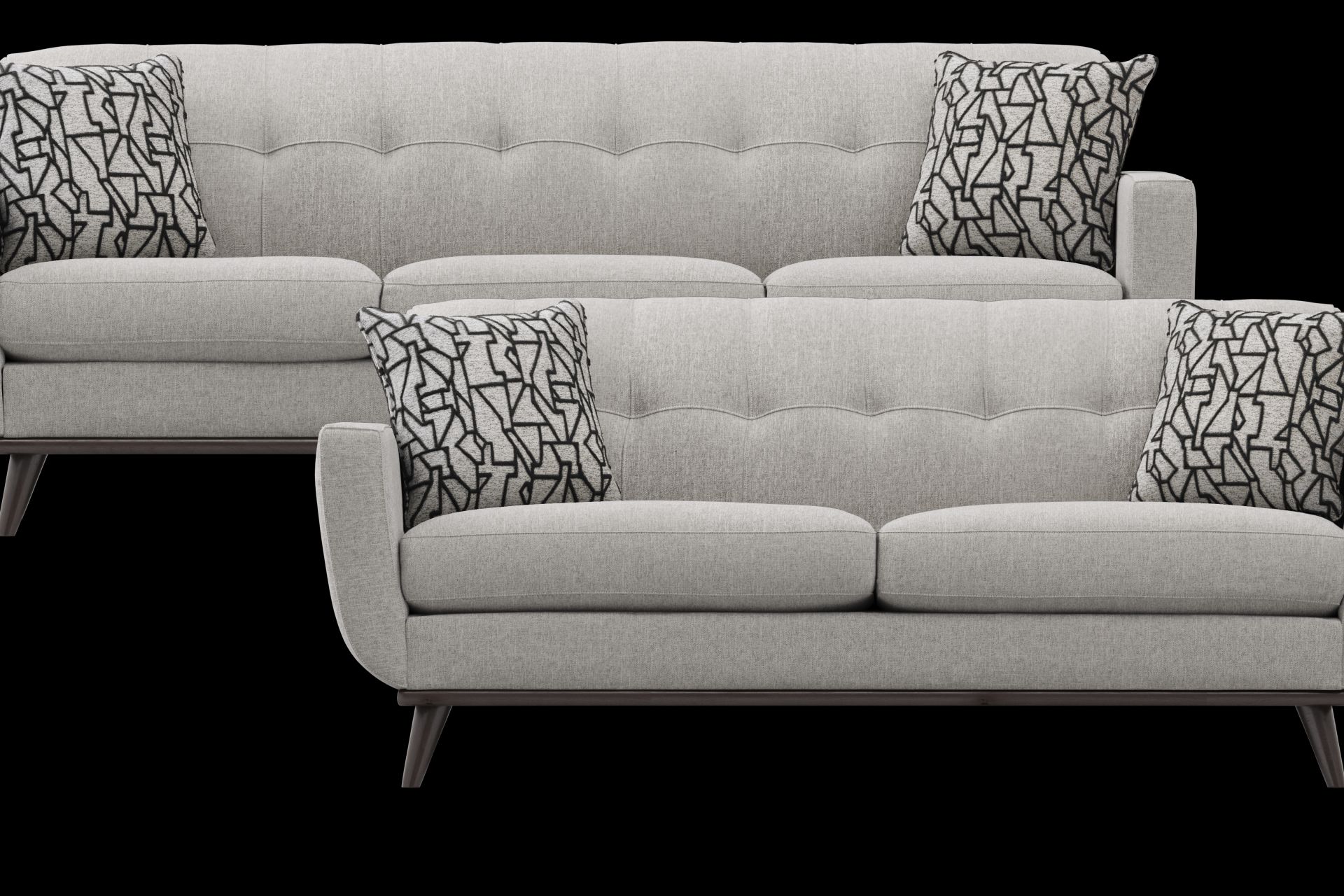 East Side Smoke Apartment Sofa - Image 2