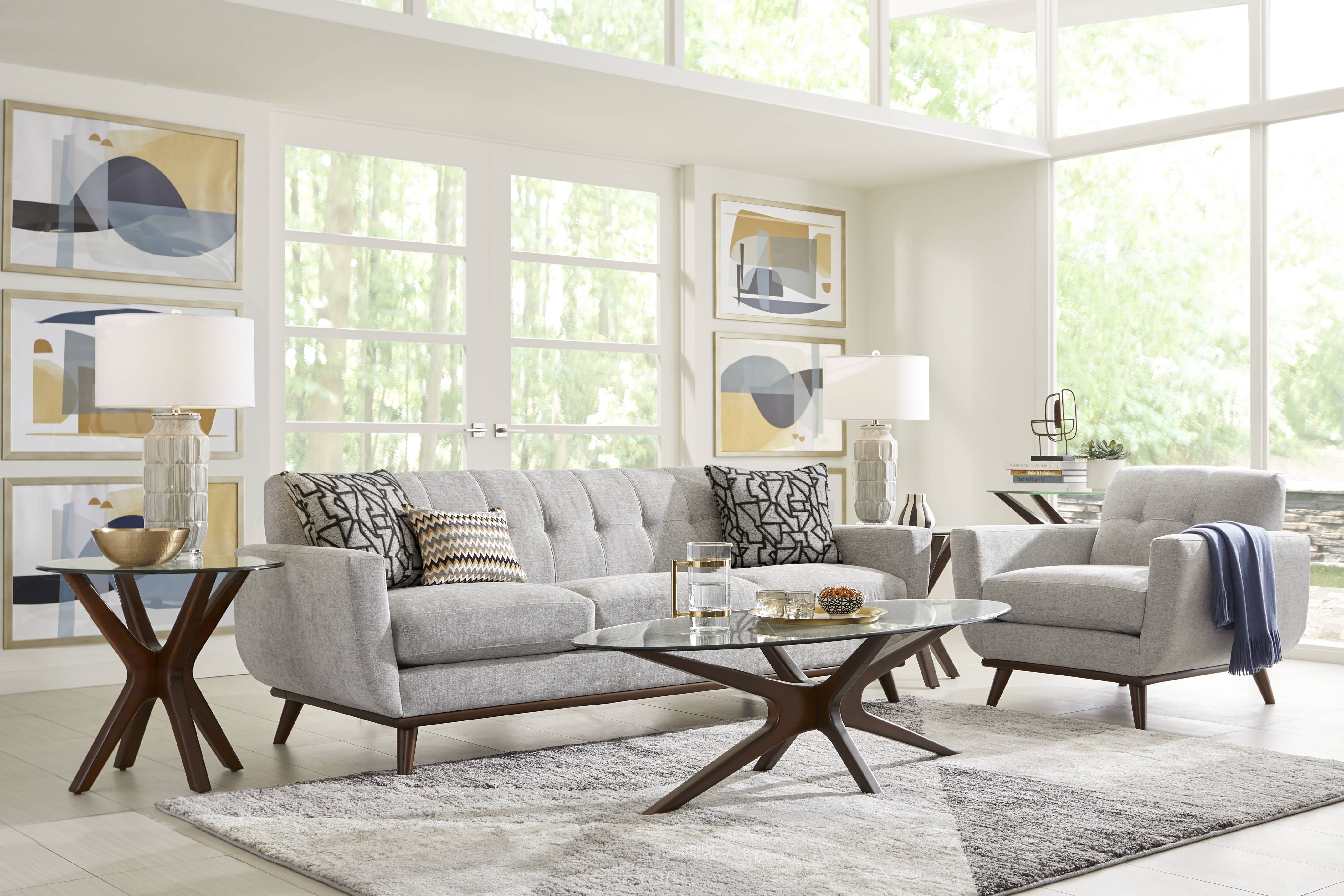 East Side Smoke 5 Pc Living Room - Thumbnail - Image 1