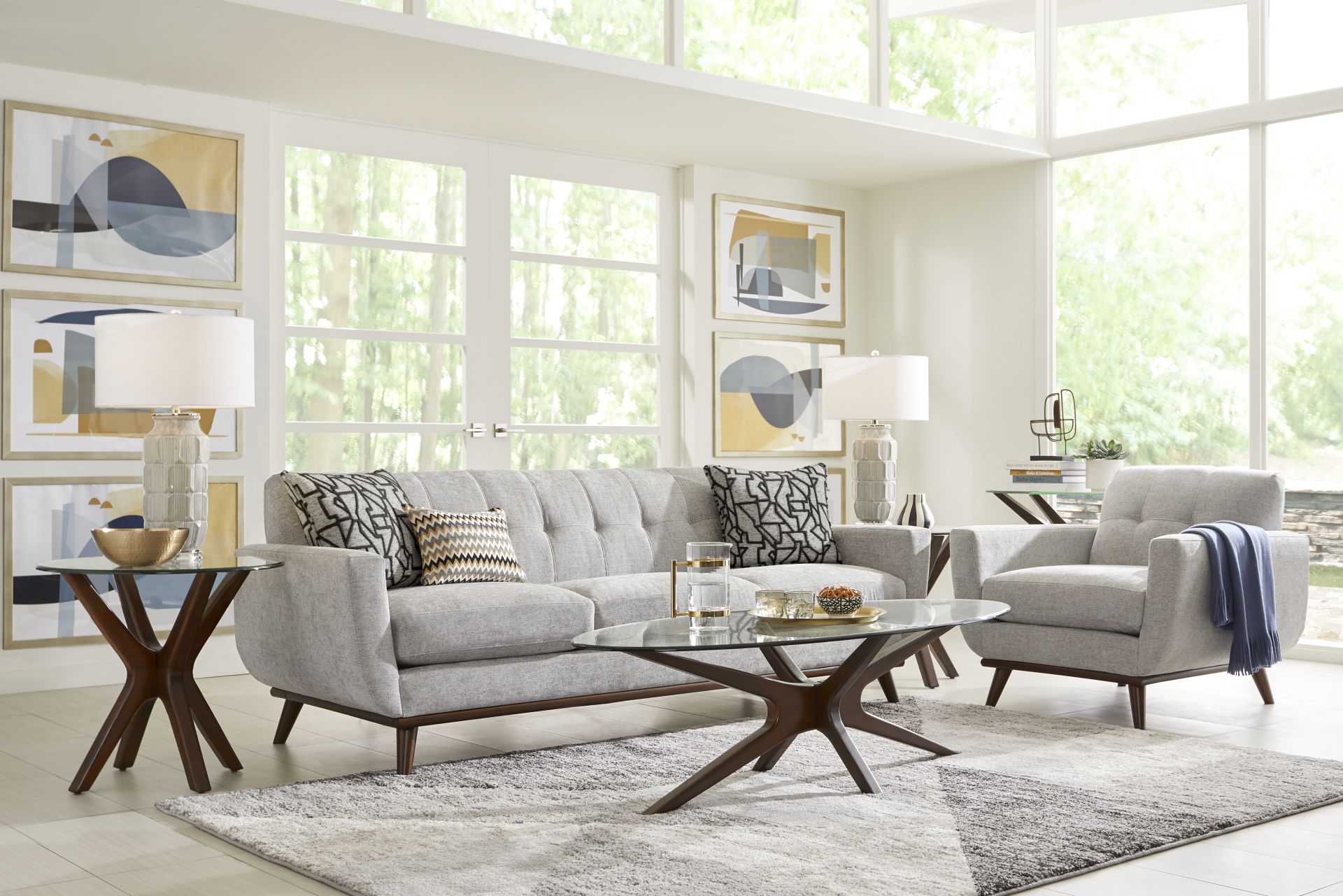 East Side Smoke Sofa - Image 2