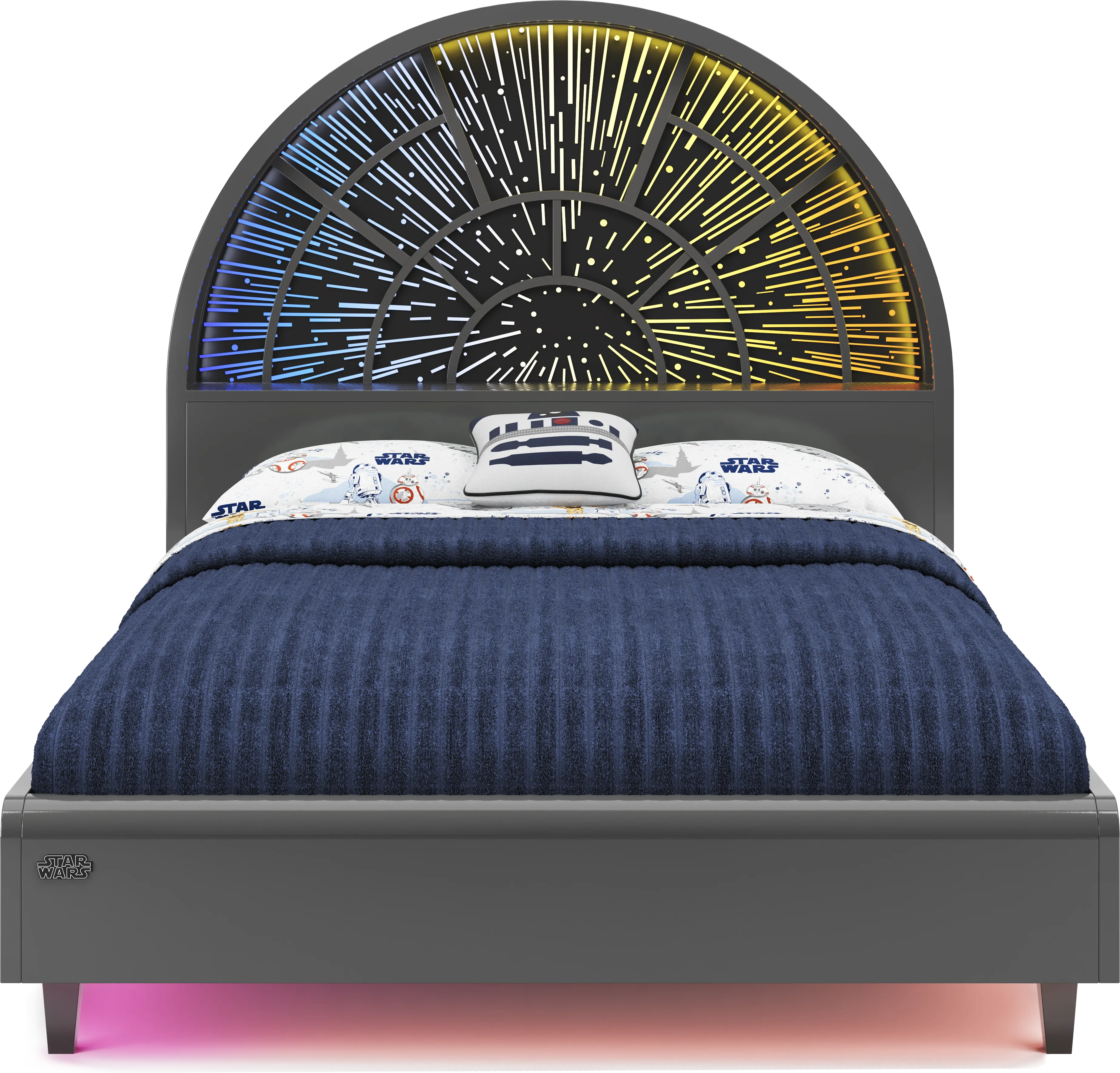 Kids STAR WARS Millennium Falcon Lightspeed Carbonite Full Platform Bed - Thumbnail - Image 1