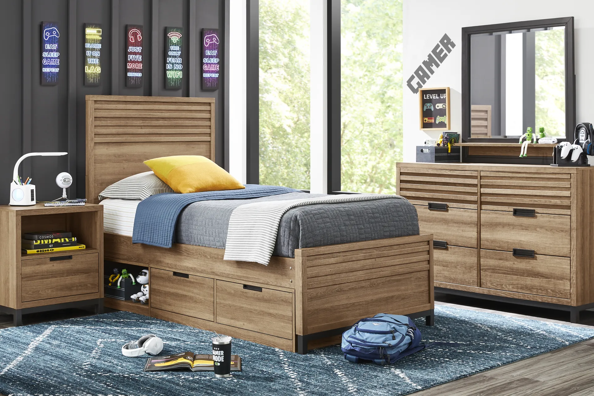 Kids Northridge Drive Caramel Dresser - Image 1
