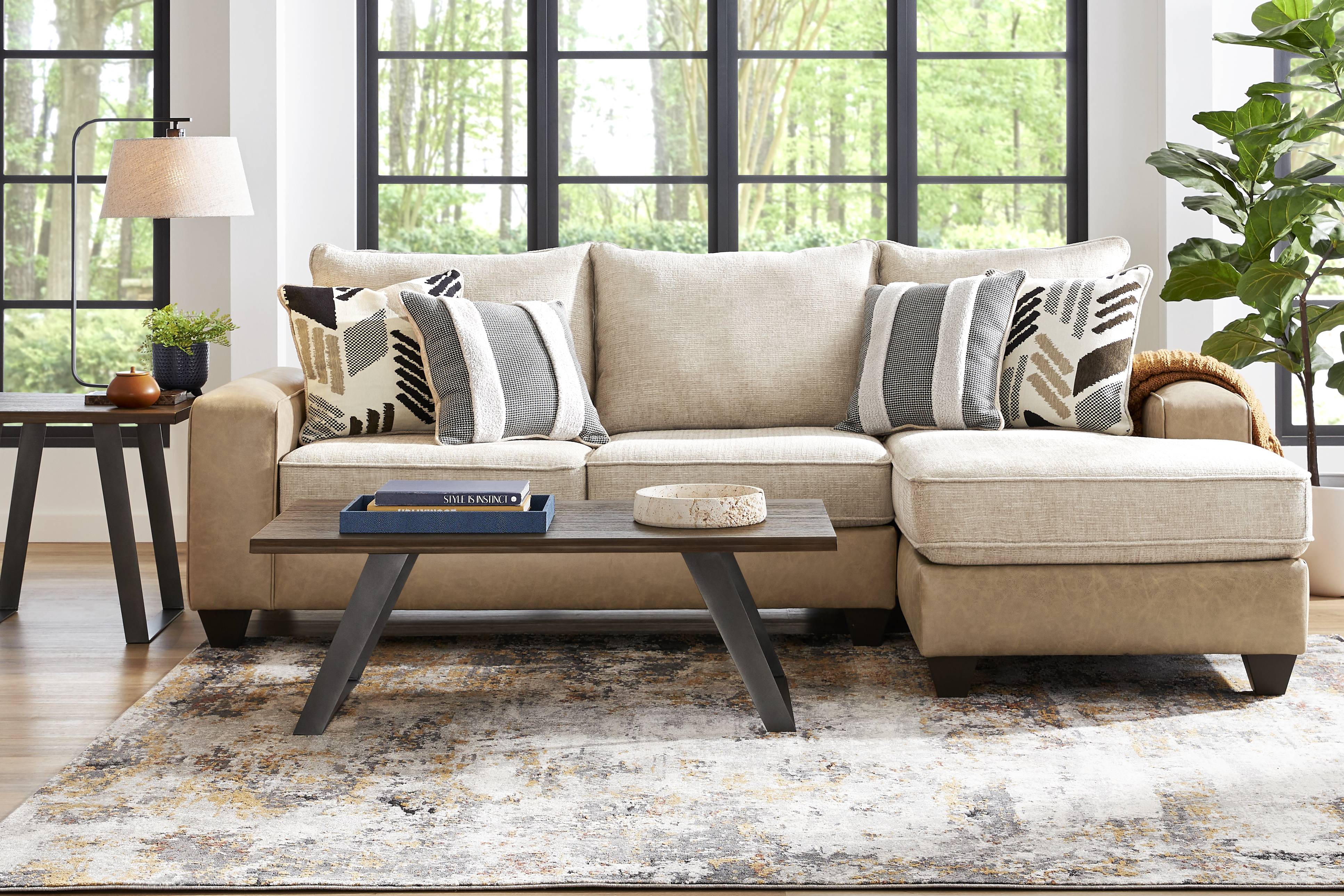 Murphy Beige 2 Pc Sectional