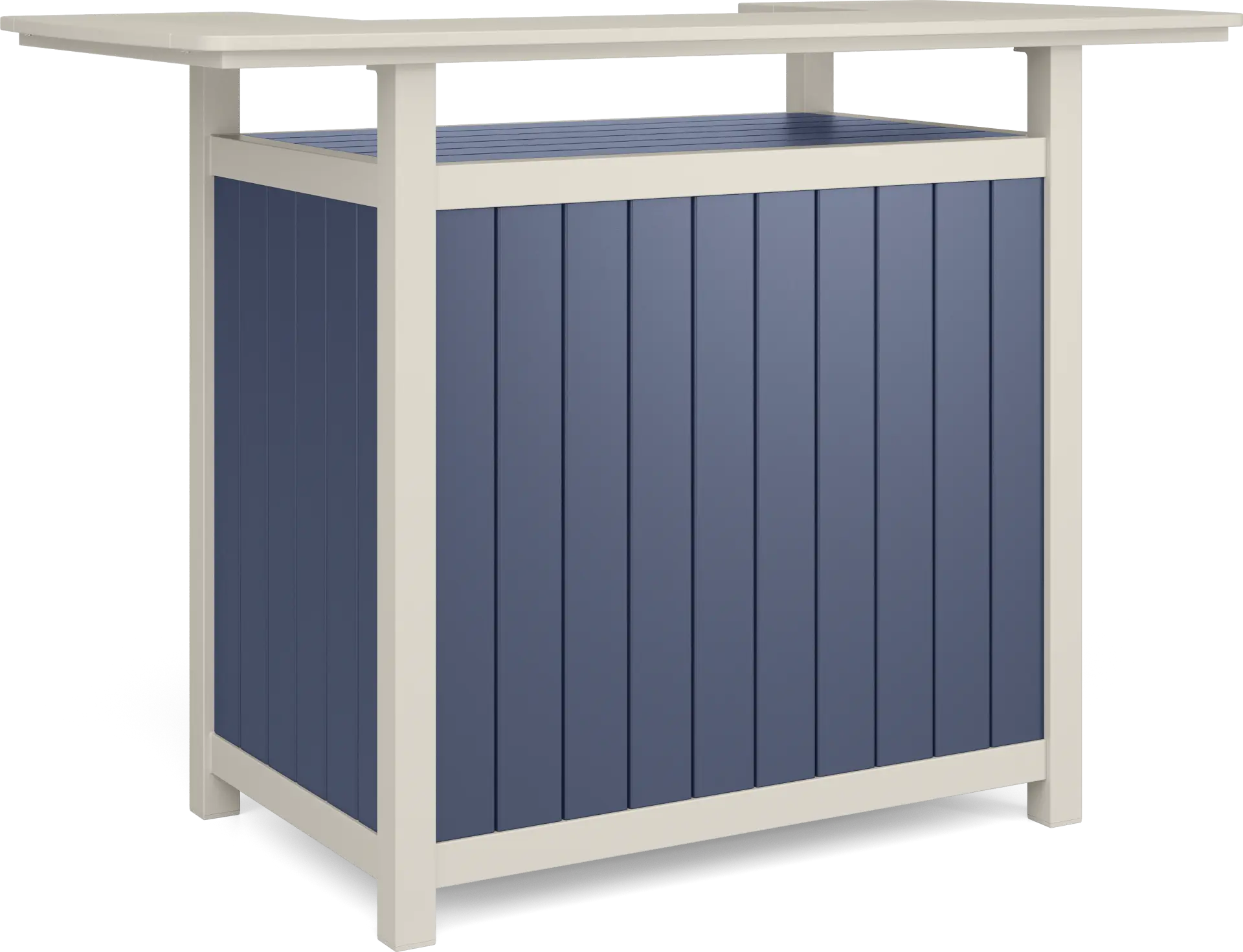 Addy Navy Outdoor Bar Table