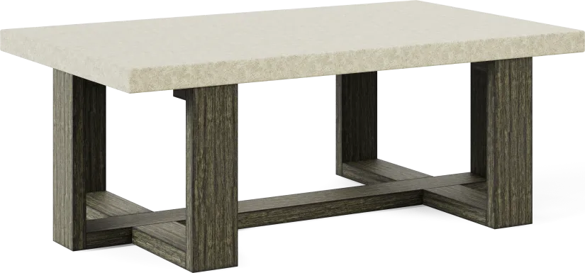 Sanger Gray Rectangle Cocktail Table