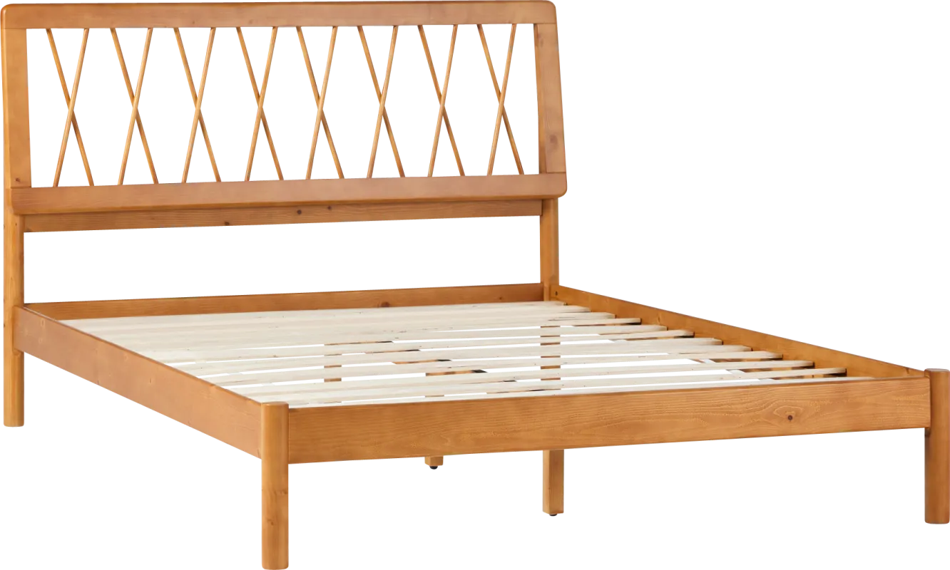 Calpella Caramel Queen Bed