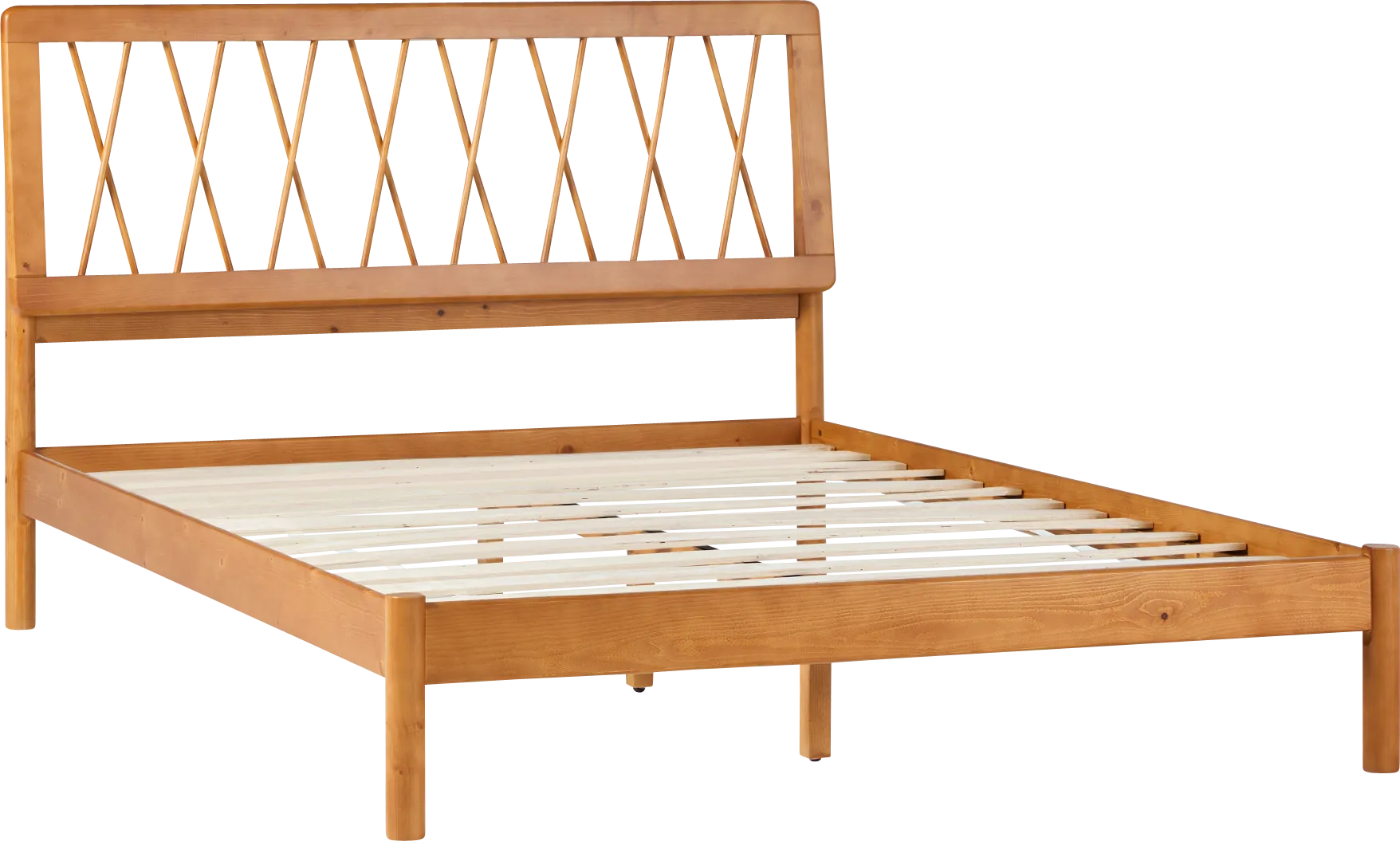 Calpella Caramel Queen Bed - Image 1