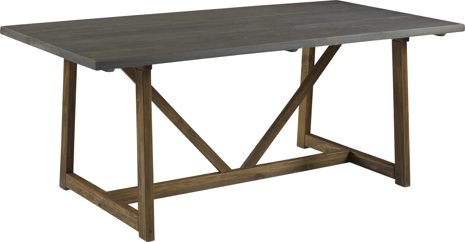 Pembrooke Gray Dining Table