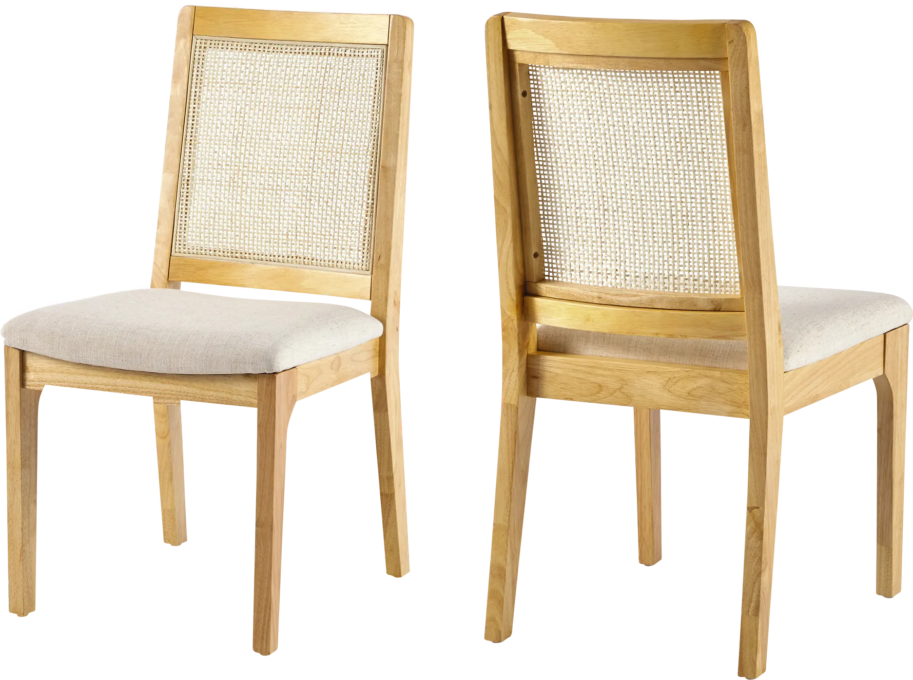 Annerly Beige Side Chair, Set of 2 - Thumbnail - Image 1